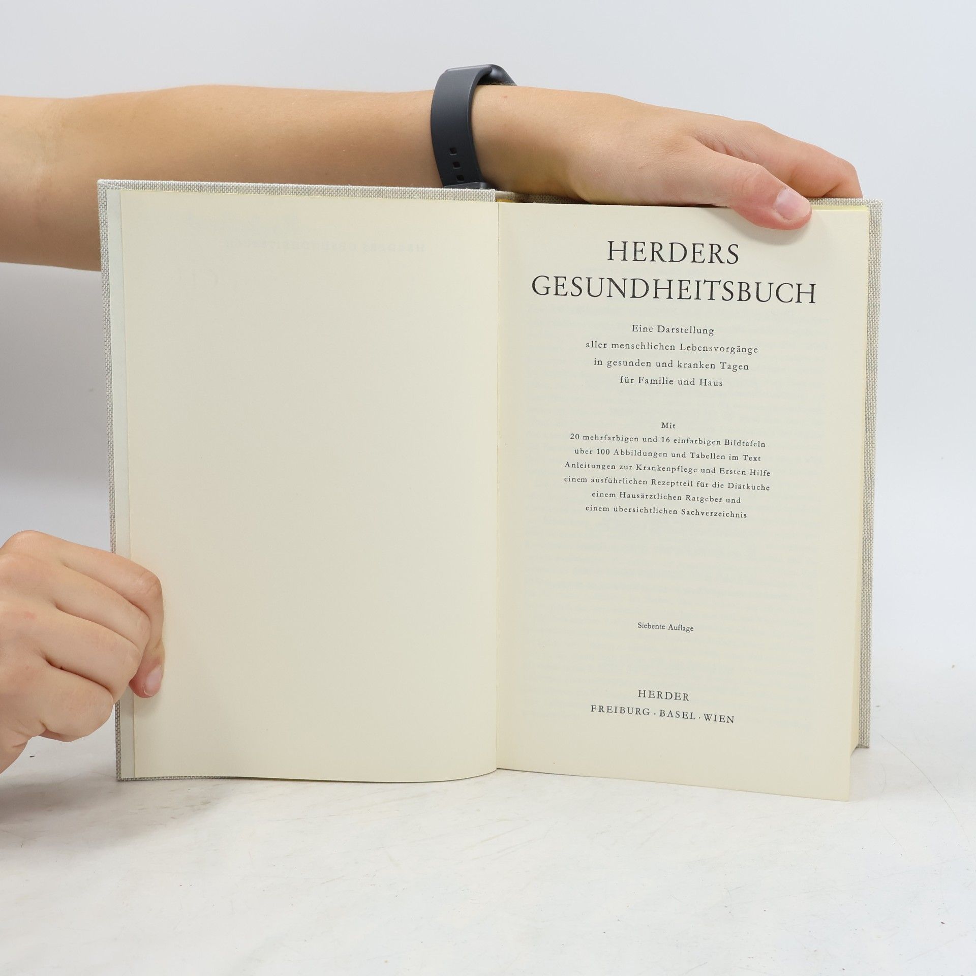 Hans Georg Arlt Herders neues Gesundheitsbuch