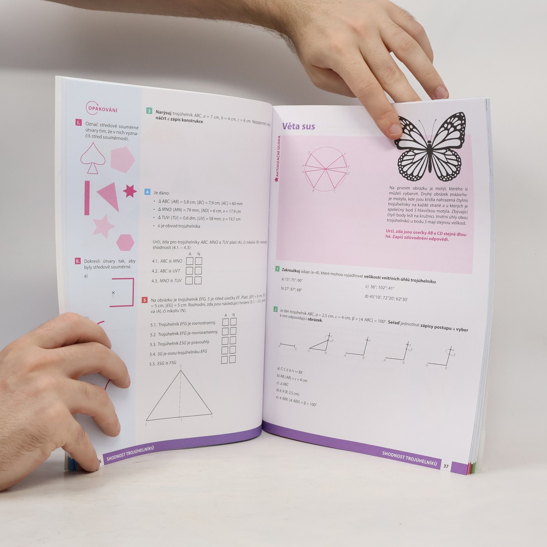 Petra Nádvorníková Matematika v pohodě 7 : pracovní sešit pro 7. ročník ZŠ a víceletá gymnázia v souladu s RVP. Geometrie