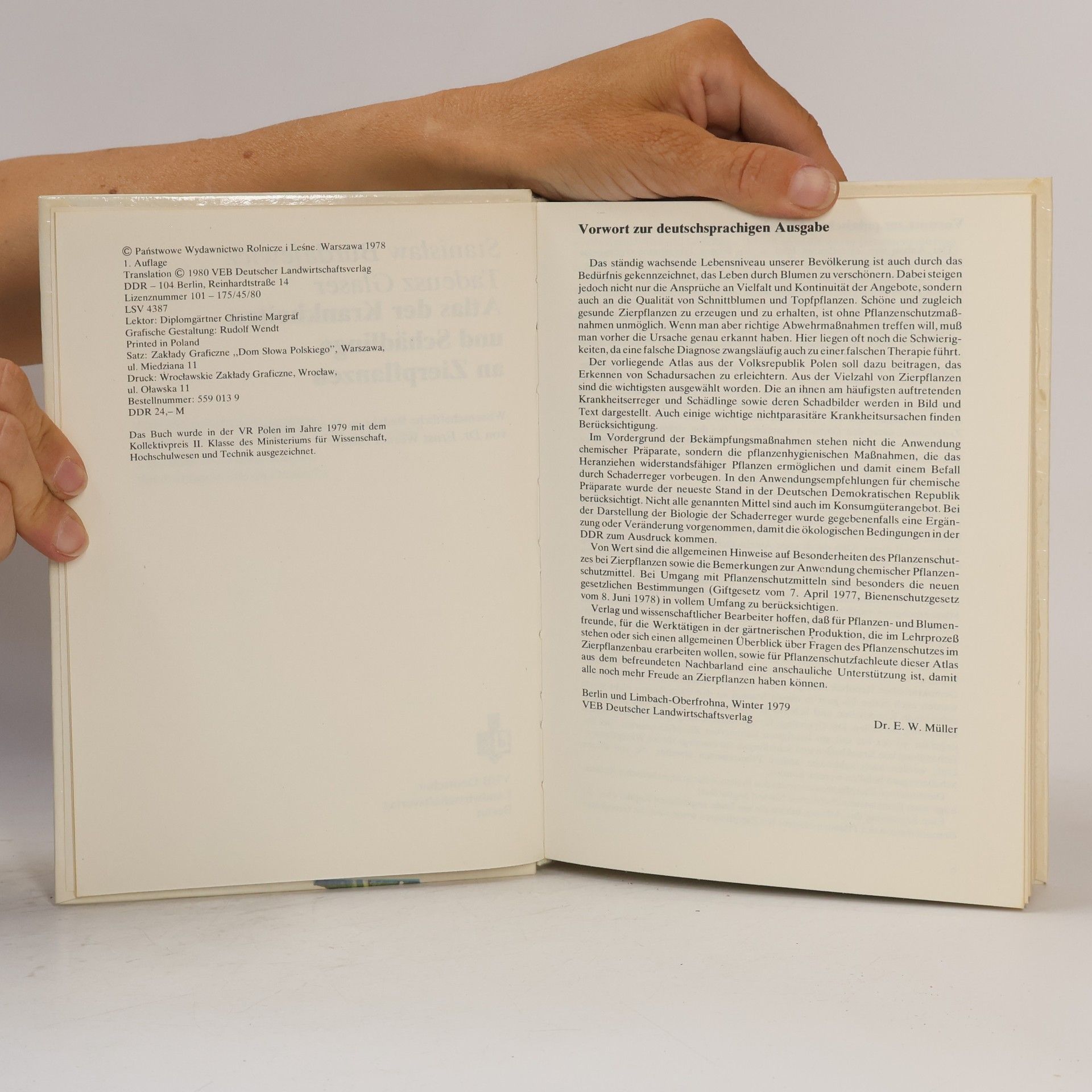 Stanisław Burdajewicz Atlas der Krankheiten und Schädlinge an Zierpflanzen