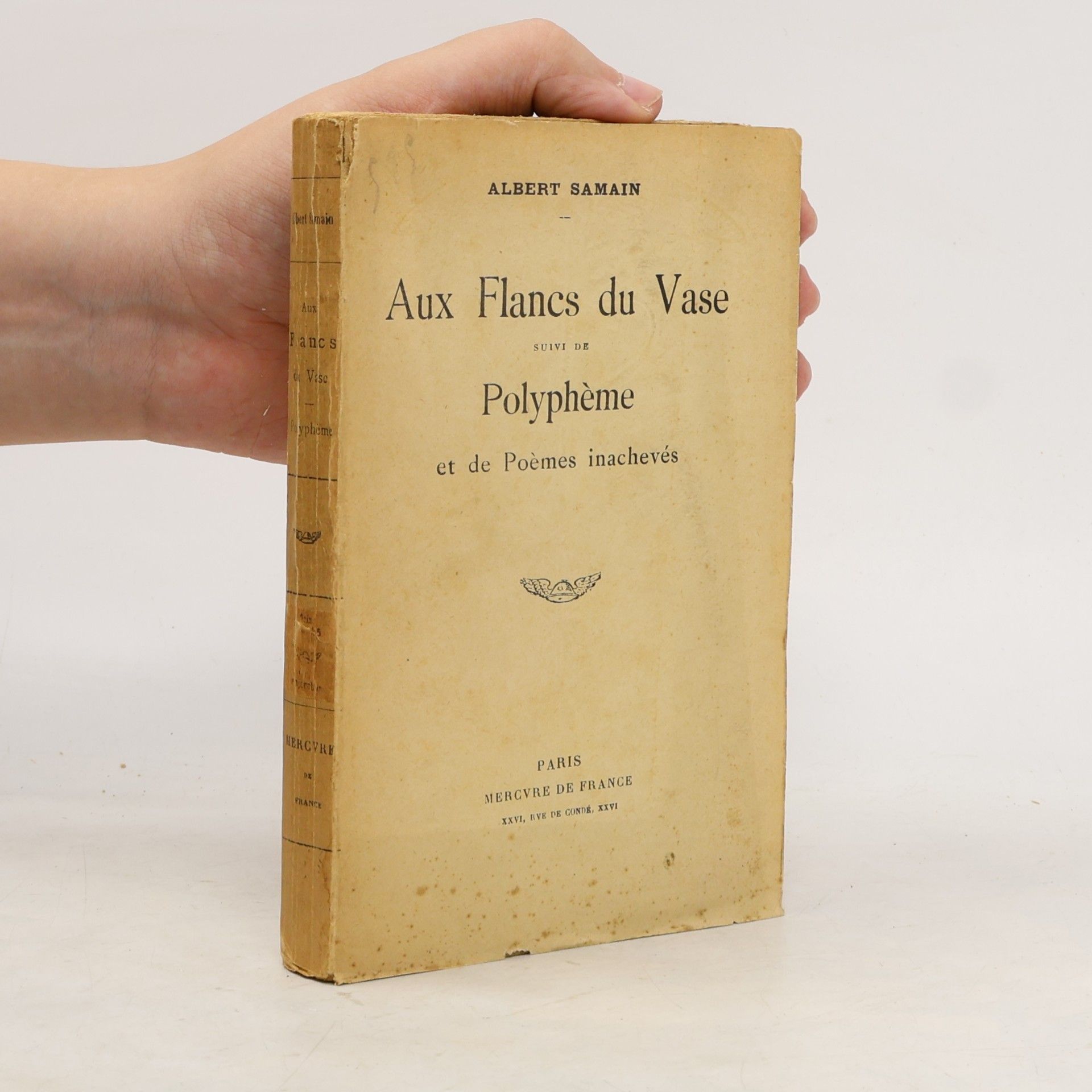Albert Samain Aux Flancs du Vase