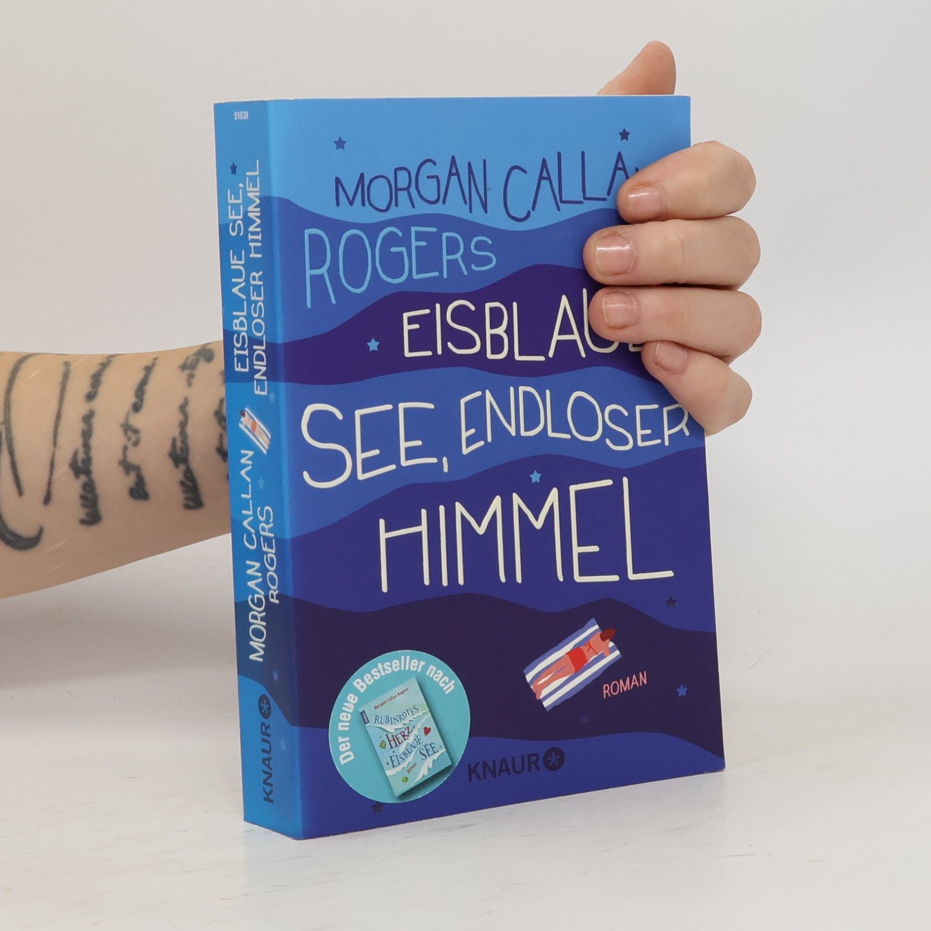 Morgan Rogers Eisblaue See, endloser Himmel