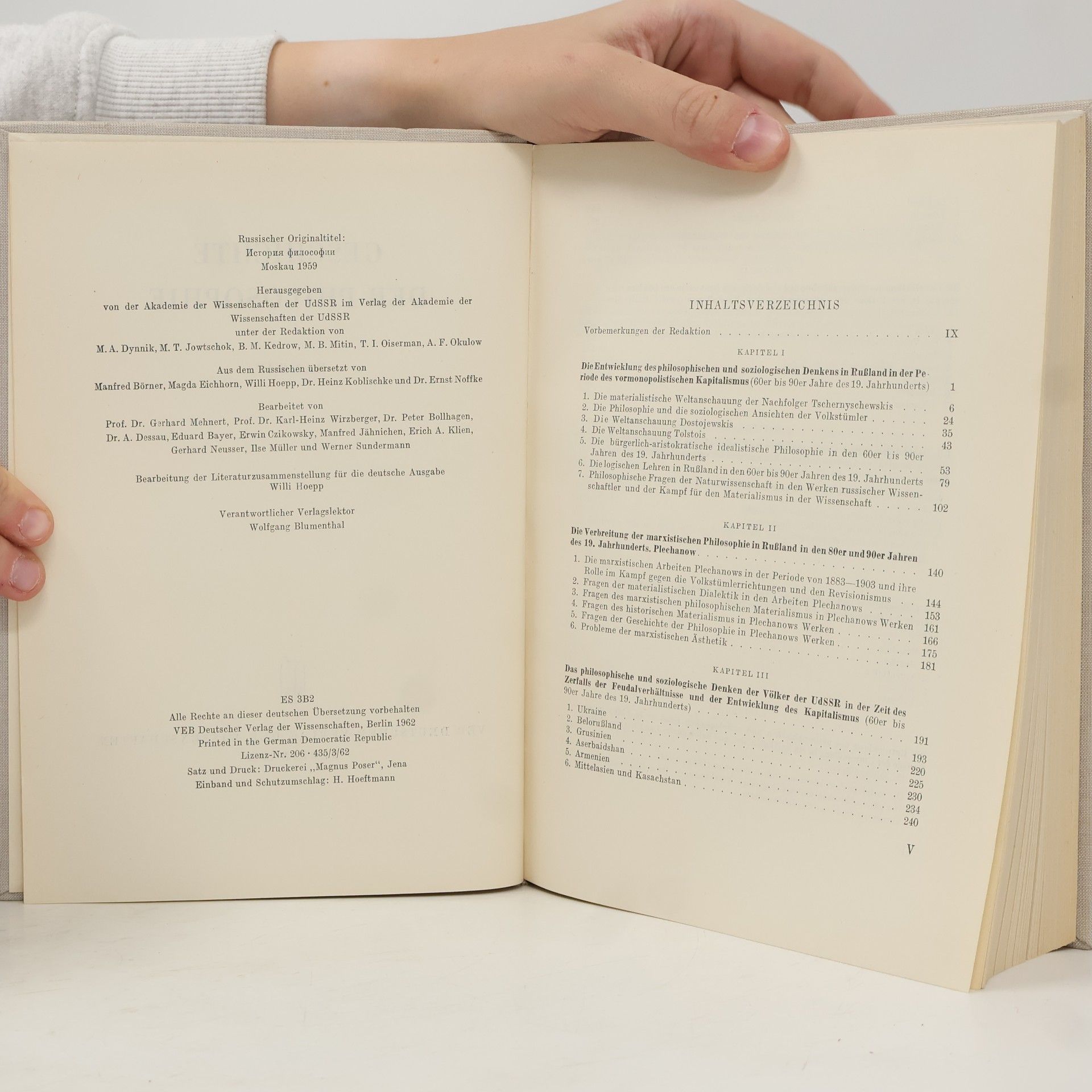 Autorenkollektiv Geschichte der Philosophie IV