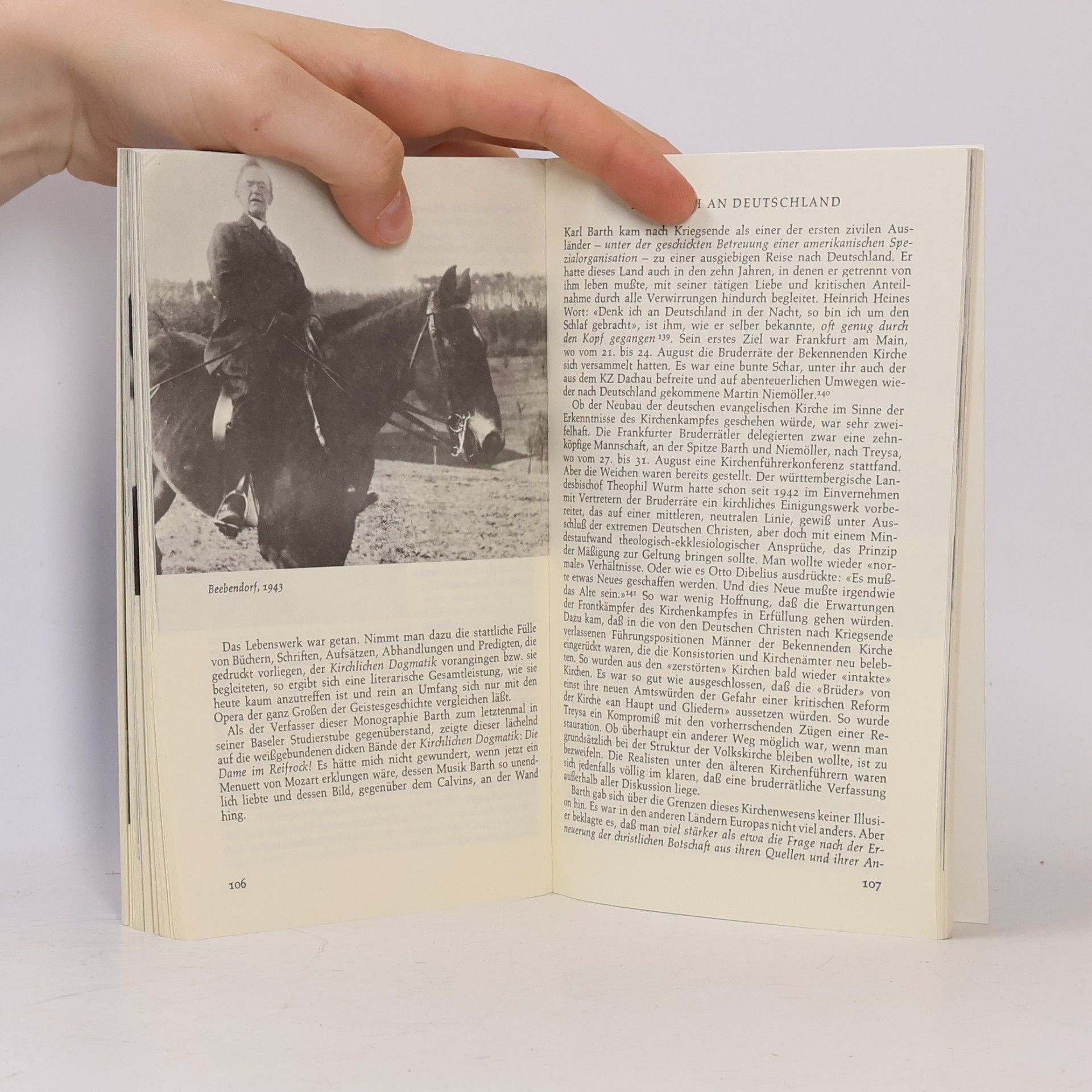 Karl Kupisch Karl Barth in Selbstzeugnissen und Bilddokumenten