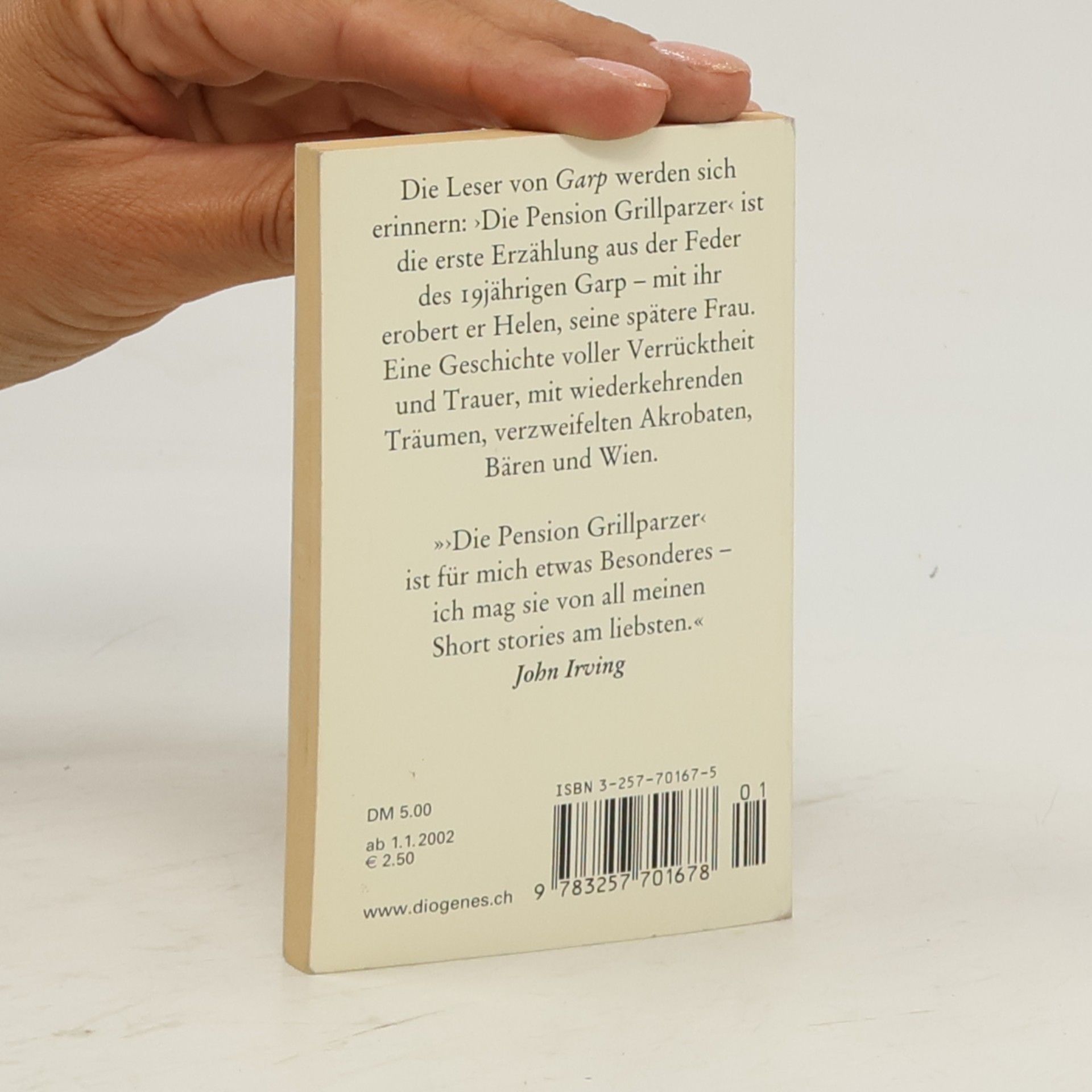 John Irving Die Pension Grillparzer