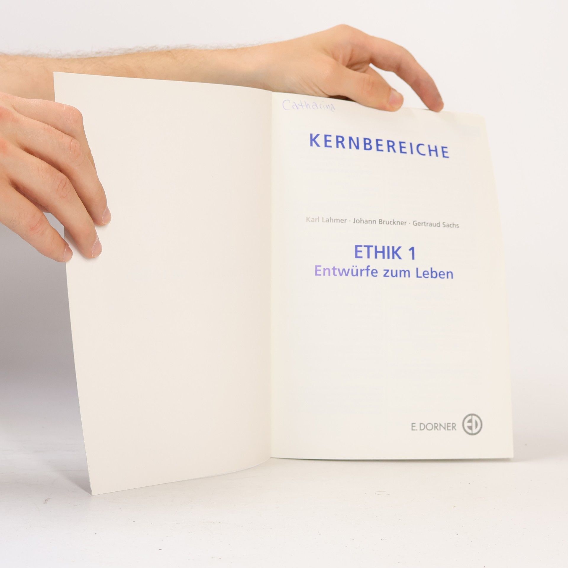 Karl Lahmer Kernbereiche der Ethik 1