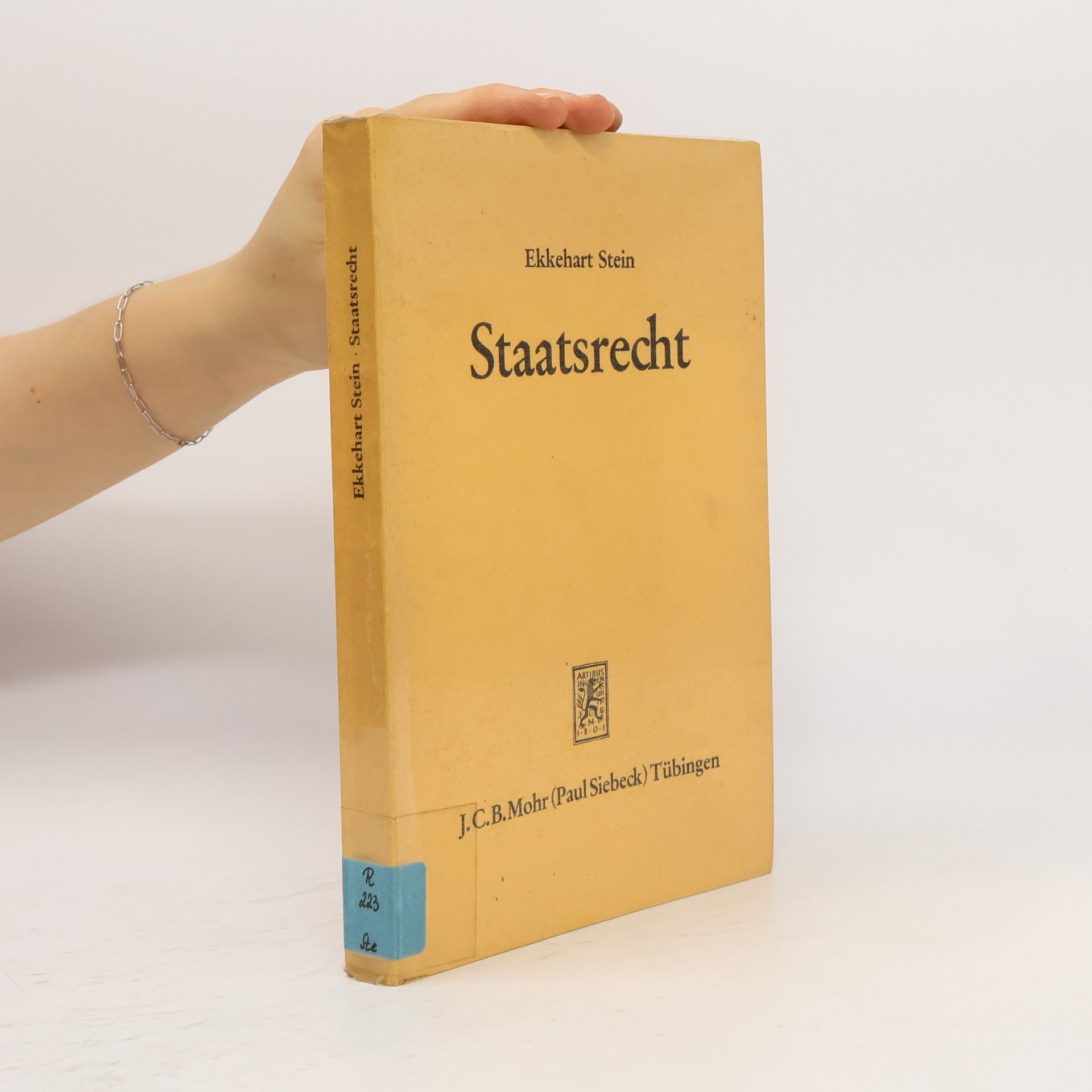 Ekkehart Stein Staatsrecht