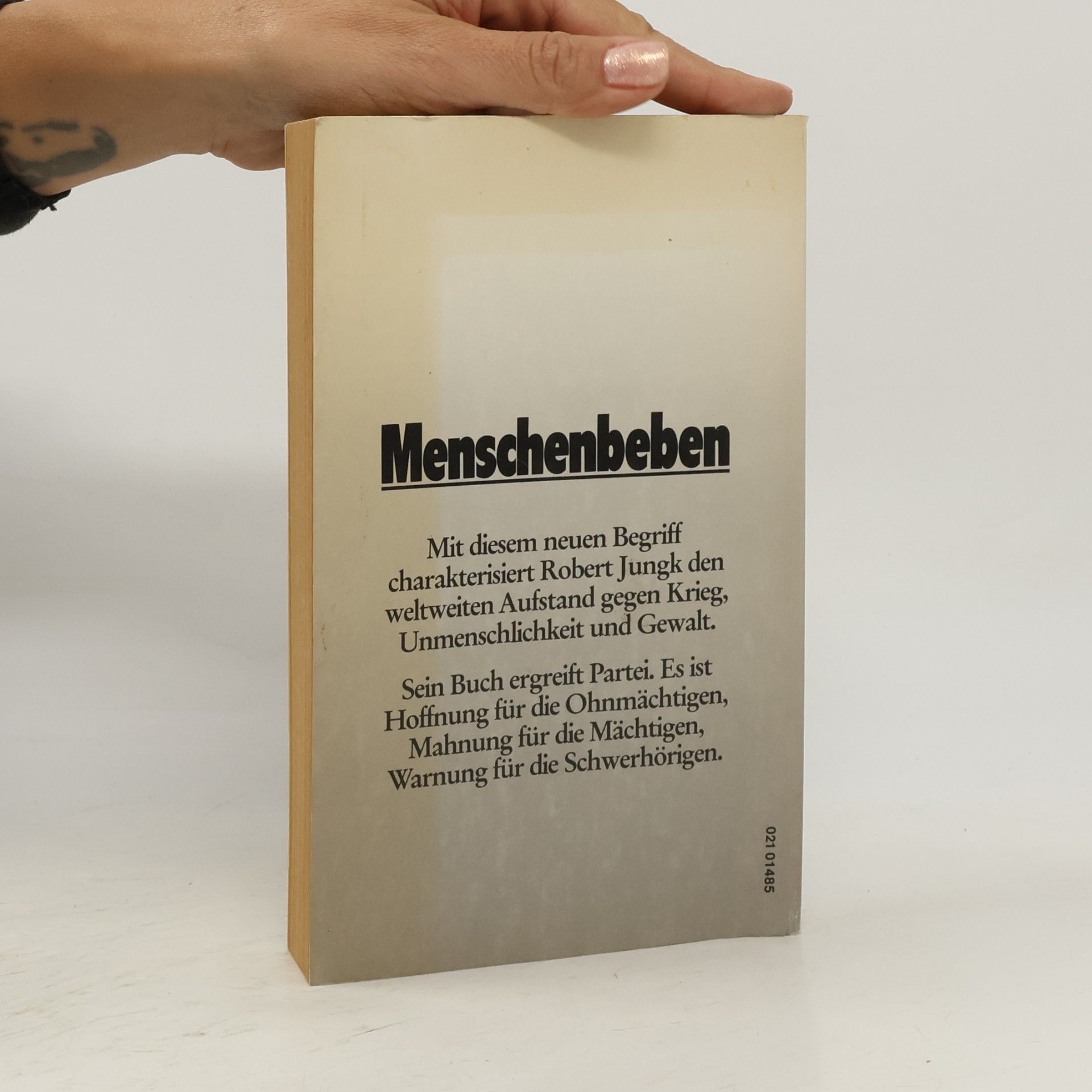 Robert Jungk Menschenbeben