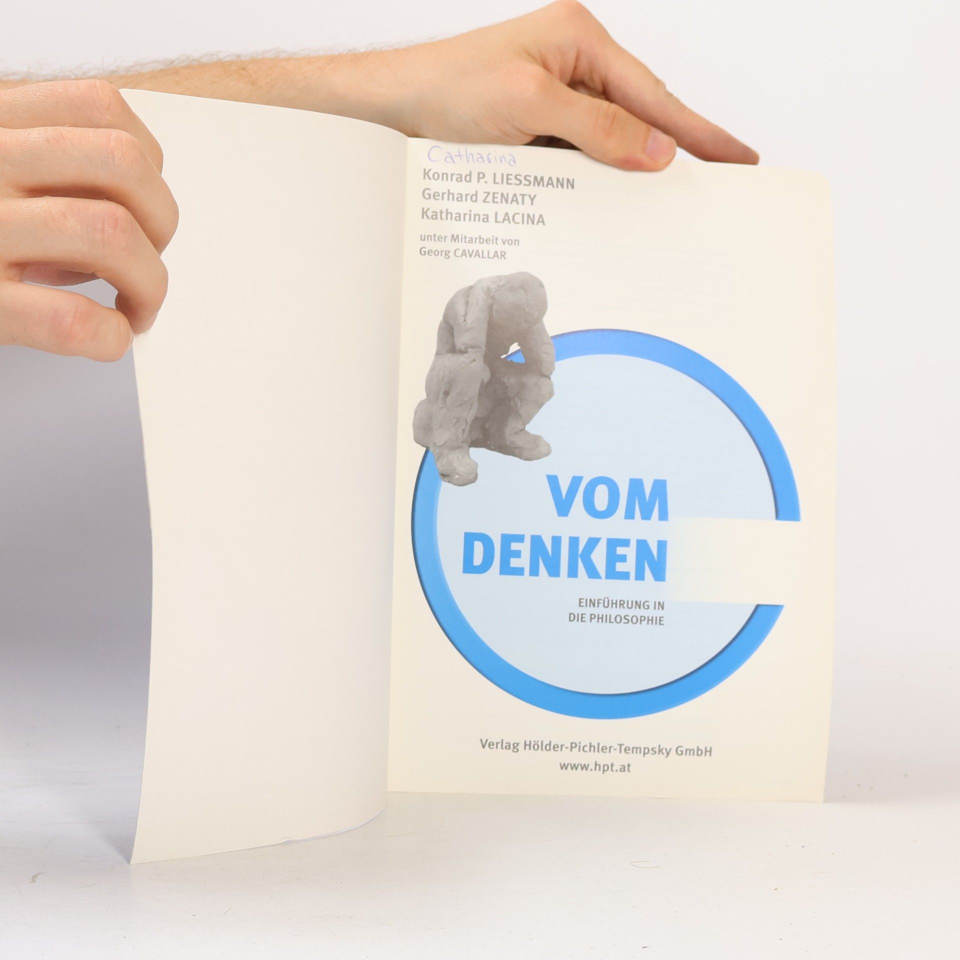 Konrad Paul Liessmann Vom Denken