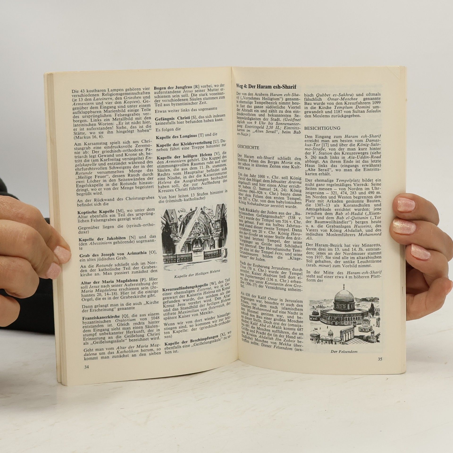 Horst J. Becker Jerusalem mit Bethlehem, Hebron, Jericho, Samaria und Massada