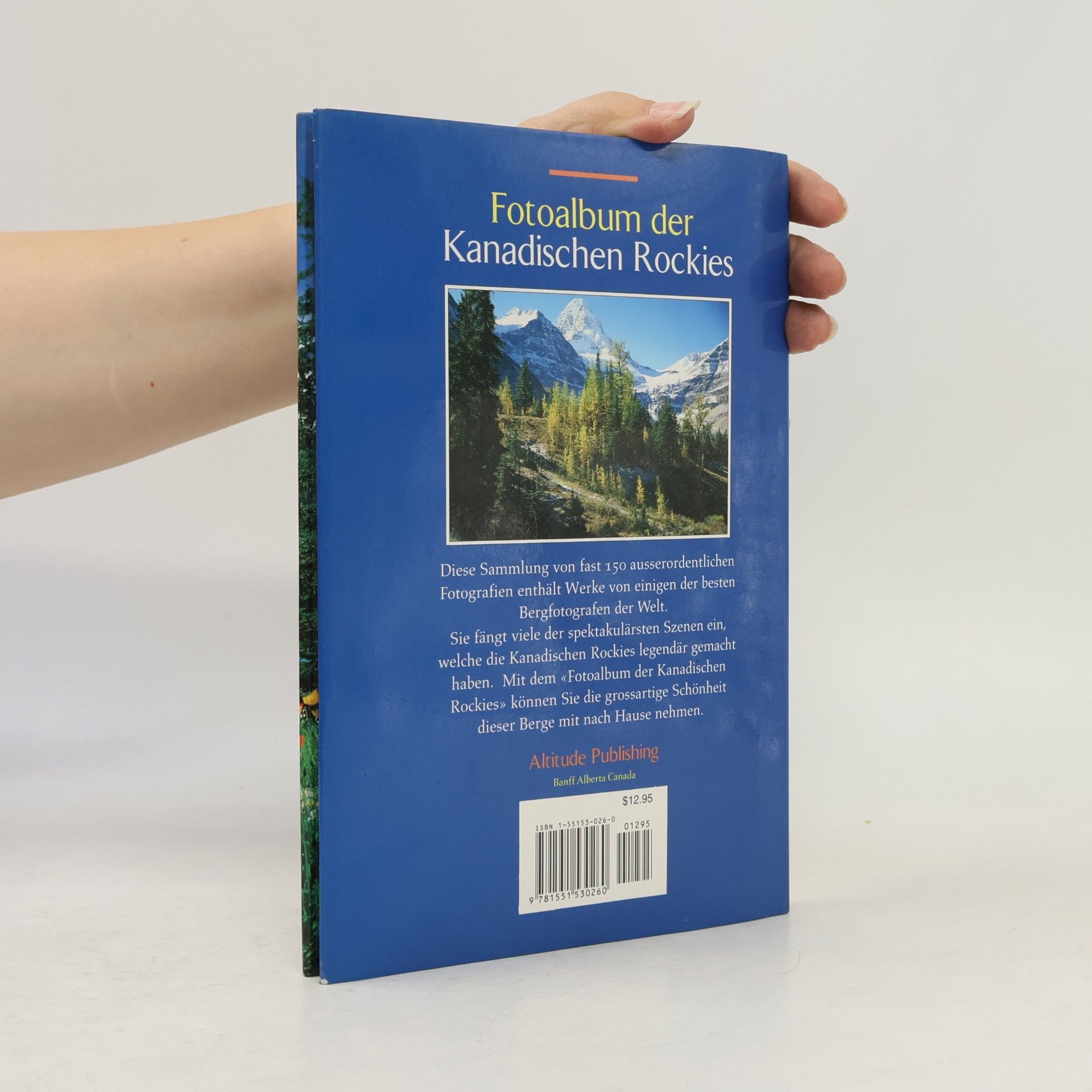 Elisabeth Wilson Fotoalbum der kanadischen Rockies - gebundene Ausgabe