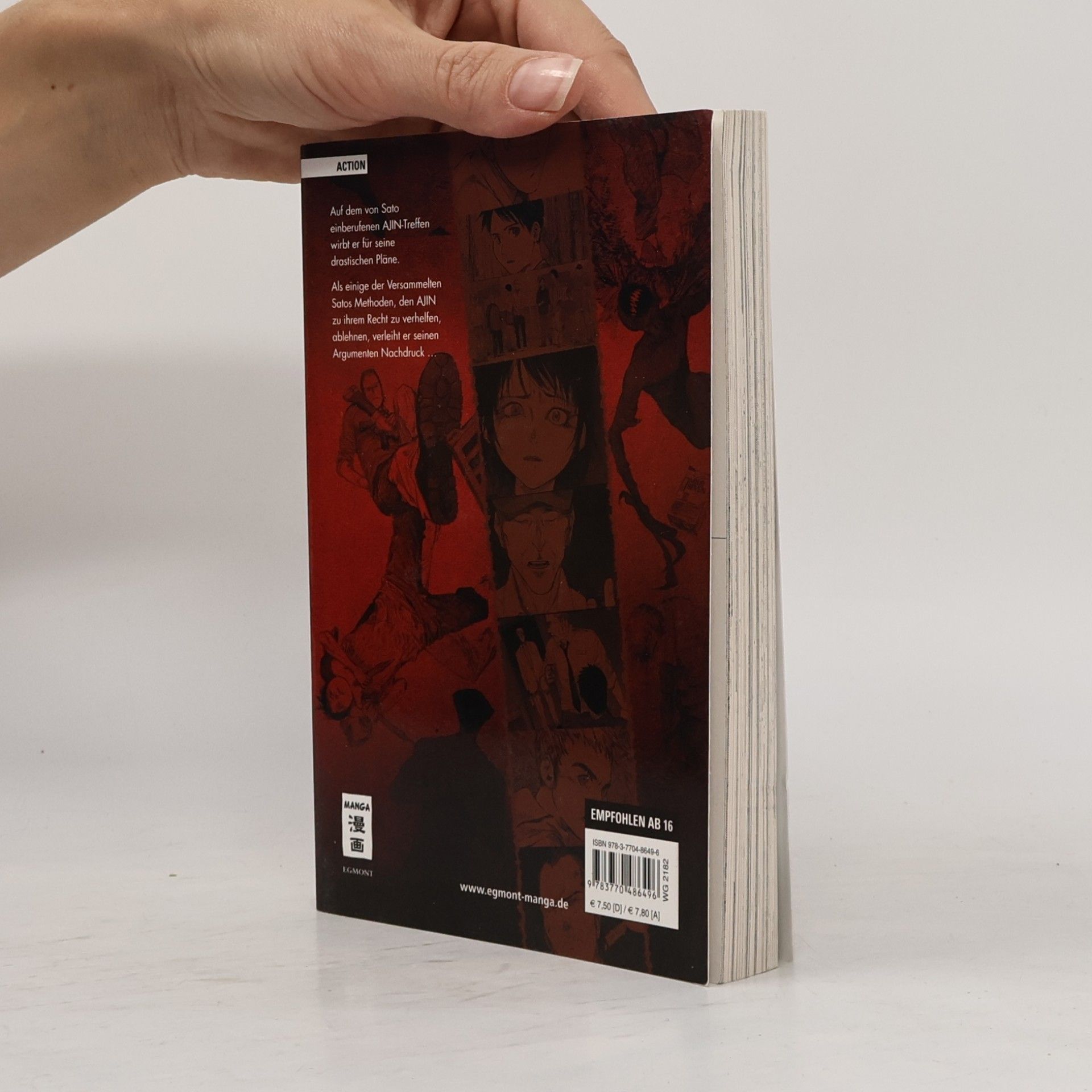 Gamon Sakurai Ajin: Demi Human Volume 4