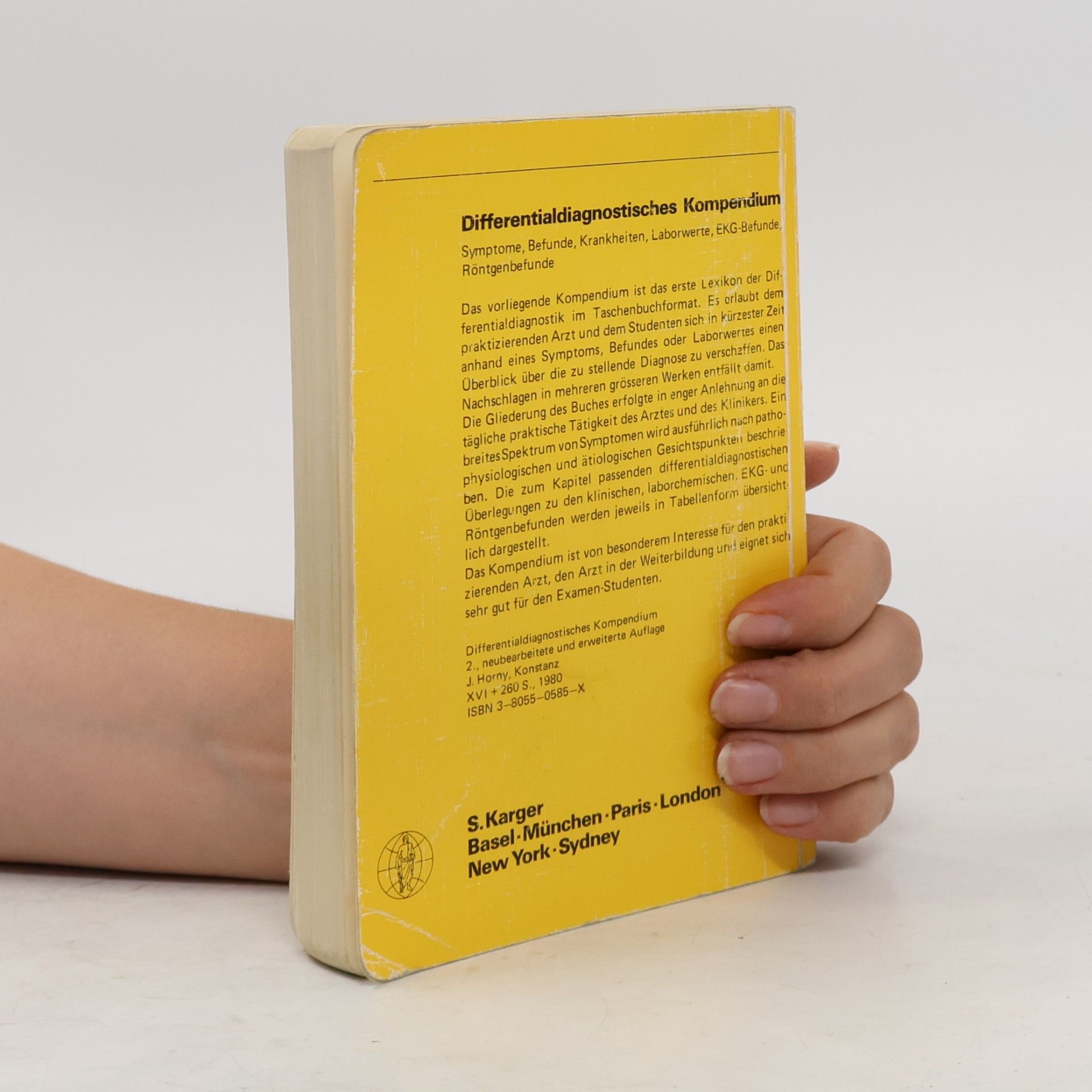 Jan Horny Differentialdiagnostisches Kompendium