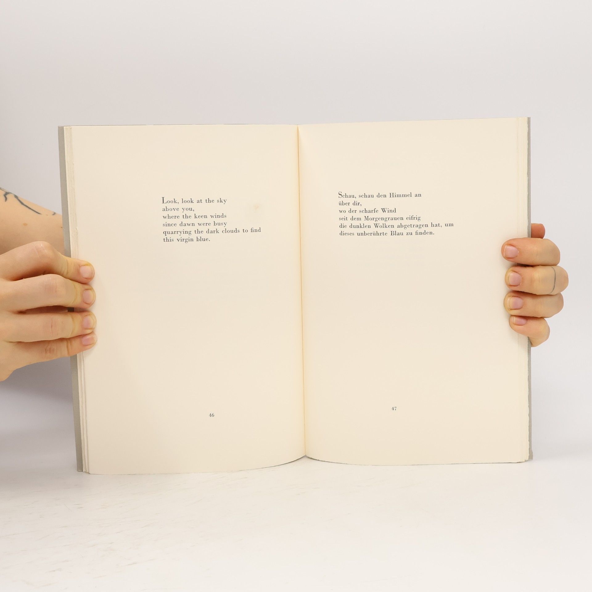 R. S. Thomas Laubbaum Sprache. Ausgewählte Gedichte