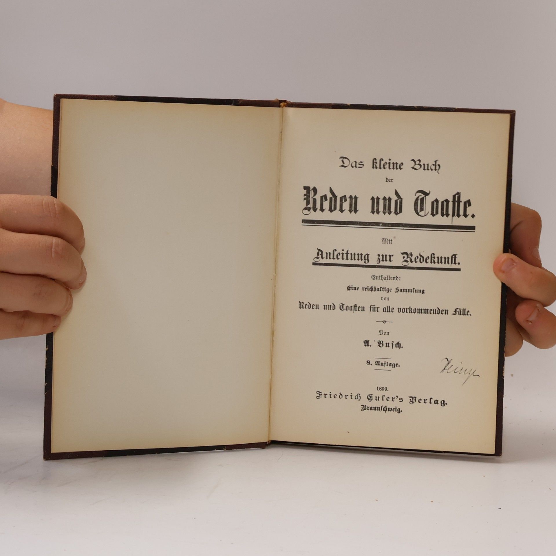 kolektiv Das kleine Buch ber Reden und Toaste