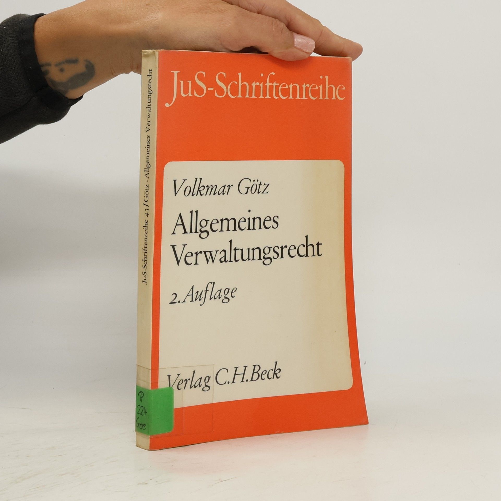 JuS-Schriftenreihe - 43: Allgemeines Verwaltungsrecht - 2. Auflage