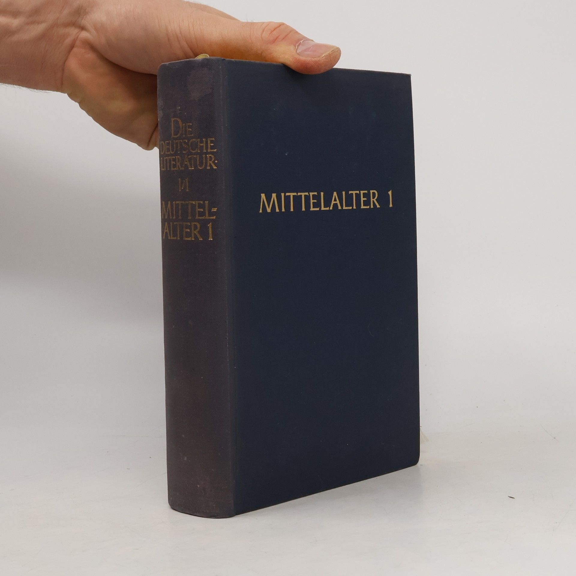 Helmut de Boor Die deutsche Literatur: Texte und Zeugnisse. Band I/1: Mittelalter 1