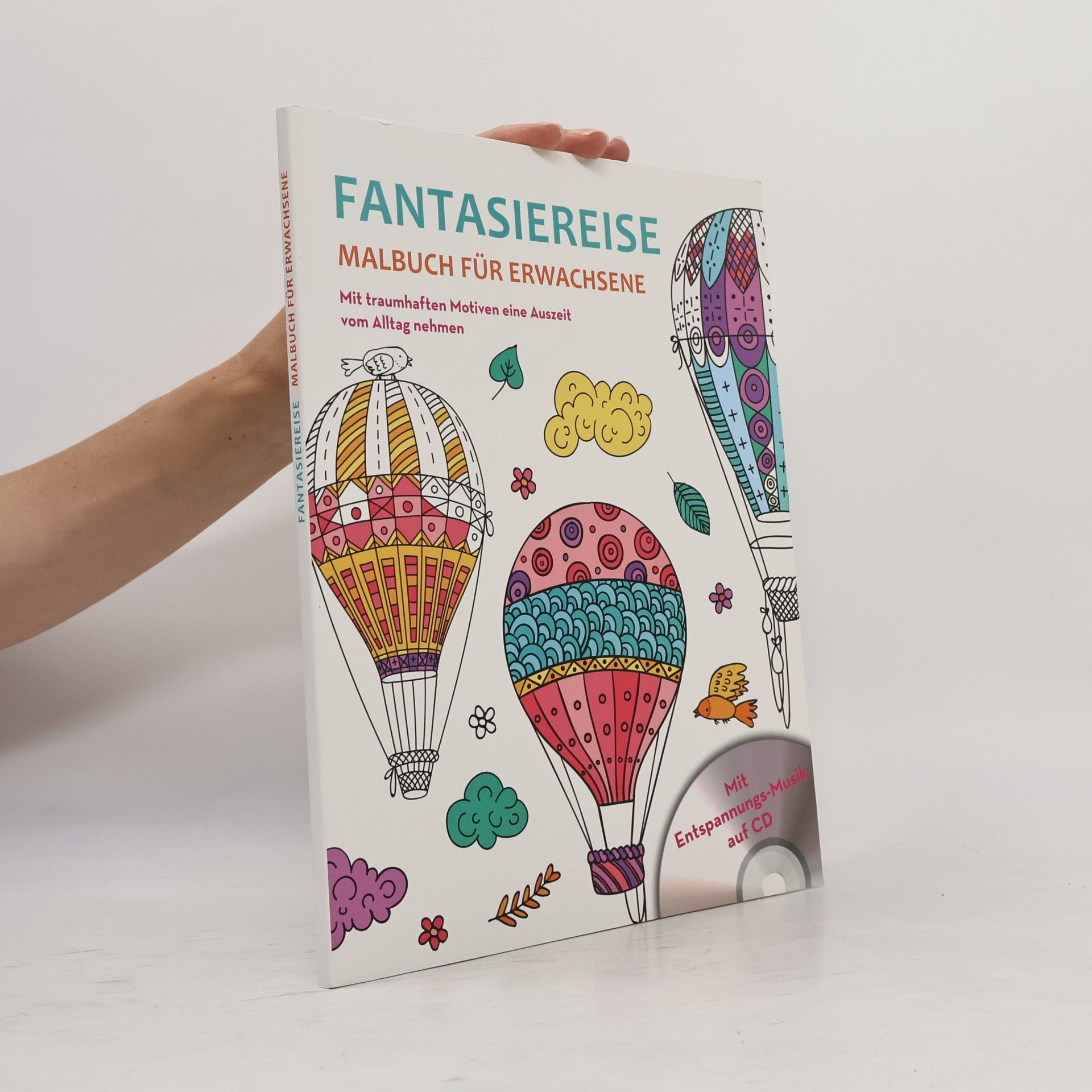 Various authors Malbuch für Erwachsene mit CD - Fantasiereise