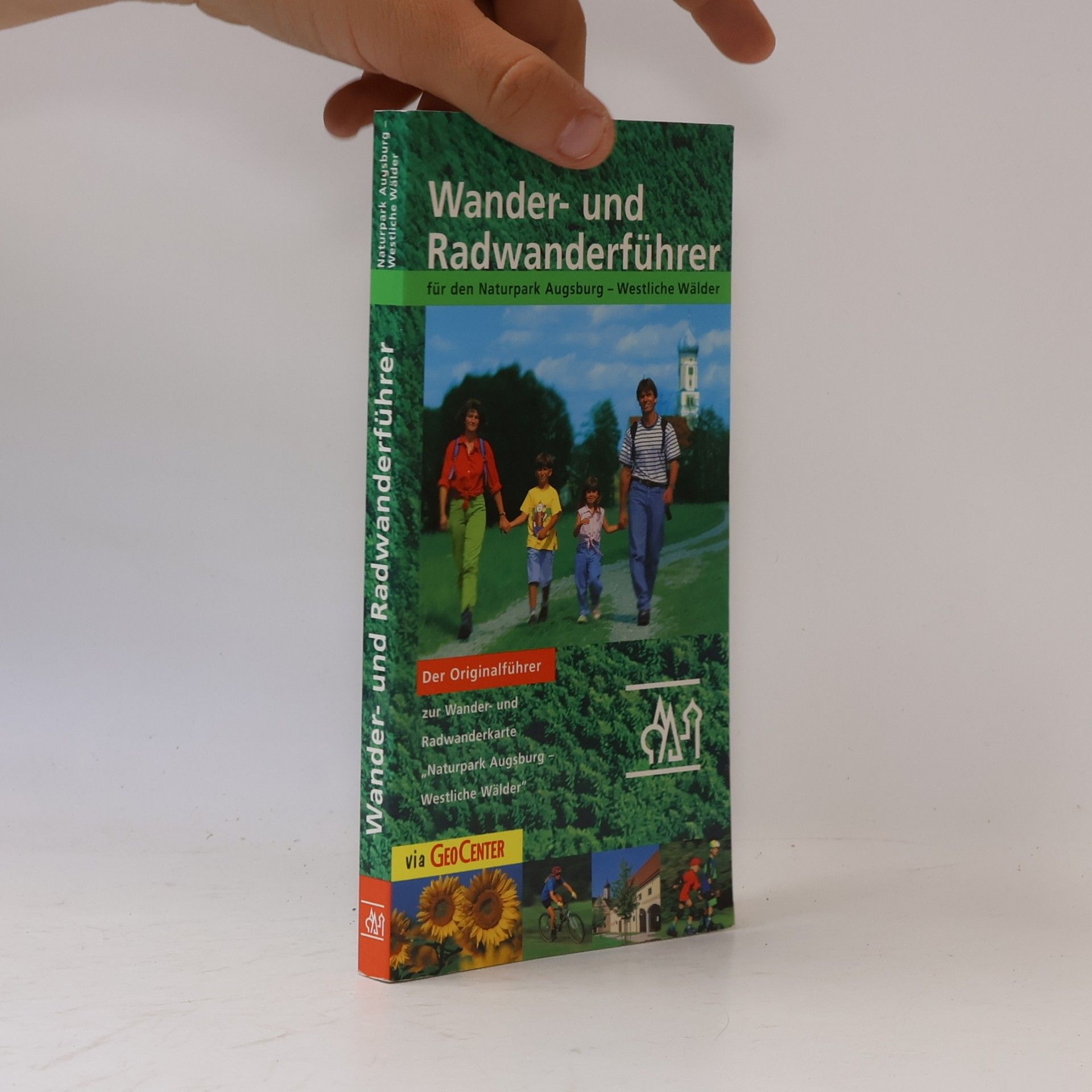 Wander- und Radwanderführer Naturpark Augsburg - westliche Wälder