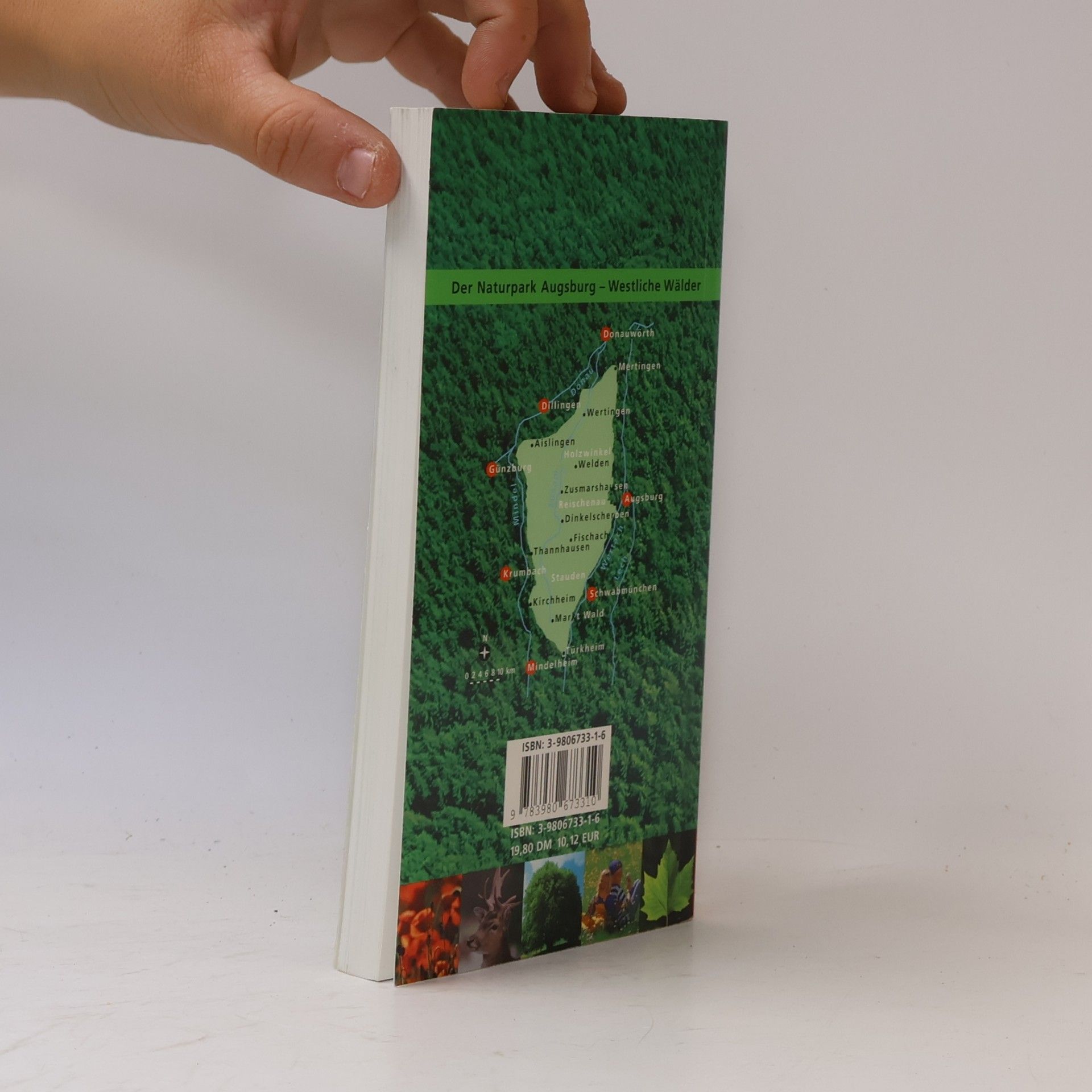Reinhard Eisele Wander- und Radwanderführer Naturpark Augsburg - westliche Wälder