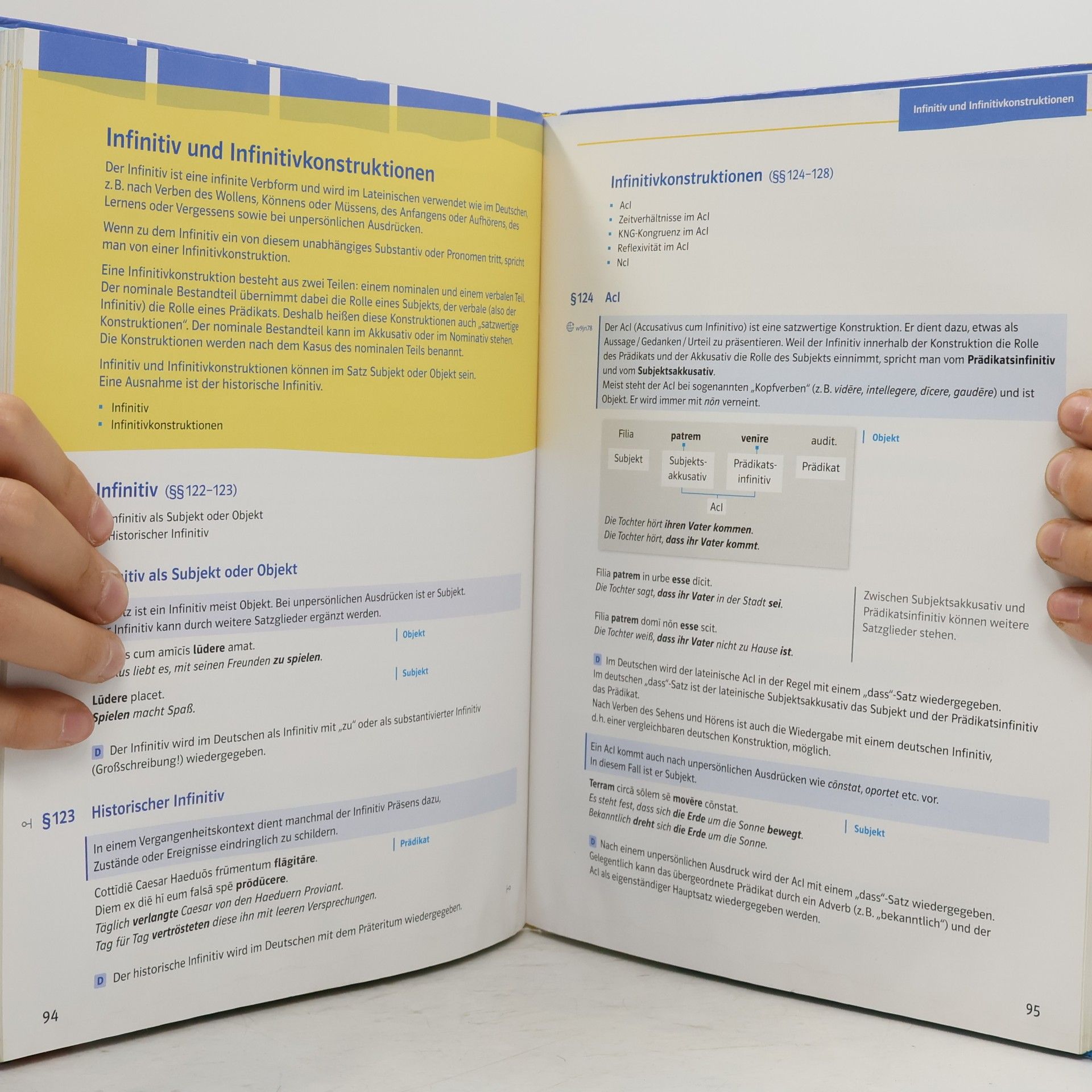 Unknown Author Grund- und Aufbaugrammatik Latein: Grammatik 3. Lernjahr - Abitur. Ausgabe ab 2014