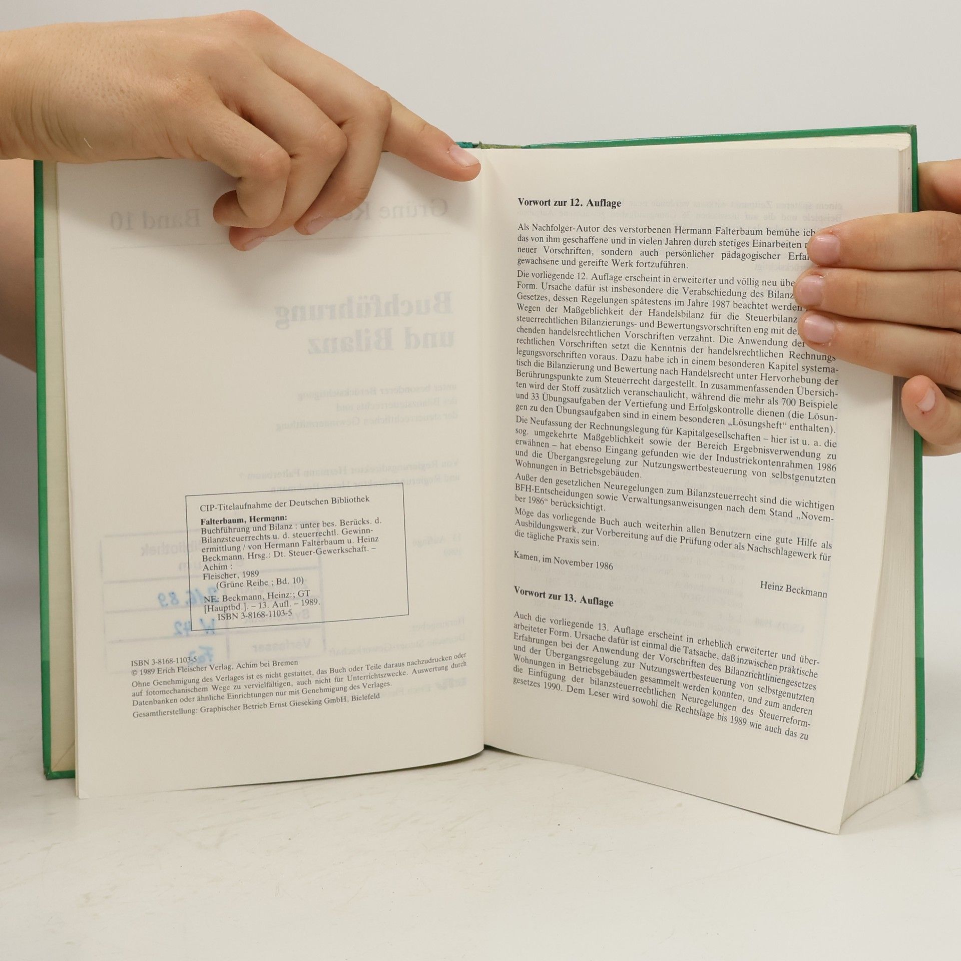 Hermann Falterbaum Buchführung und Bilanz 10: 13. Auflage