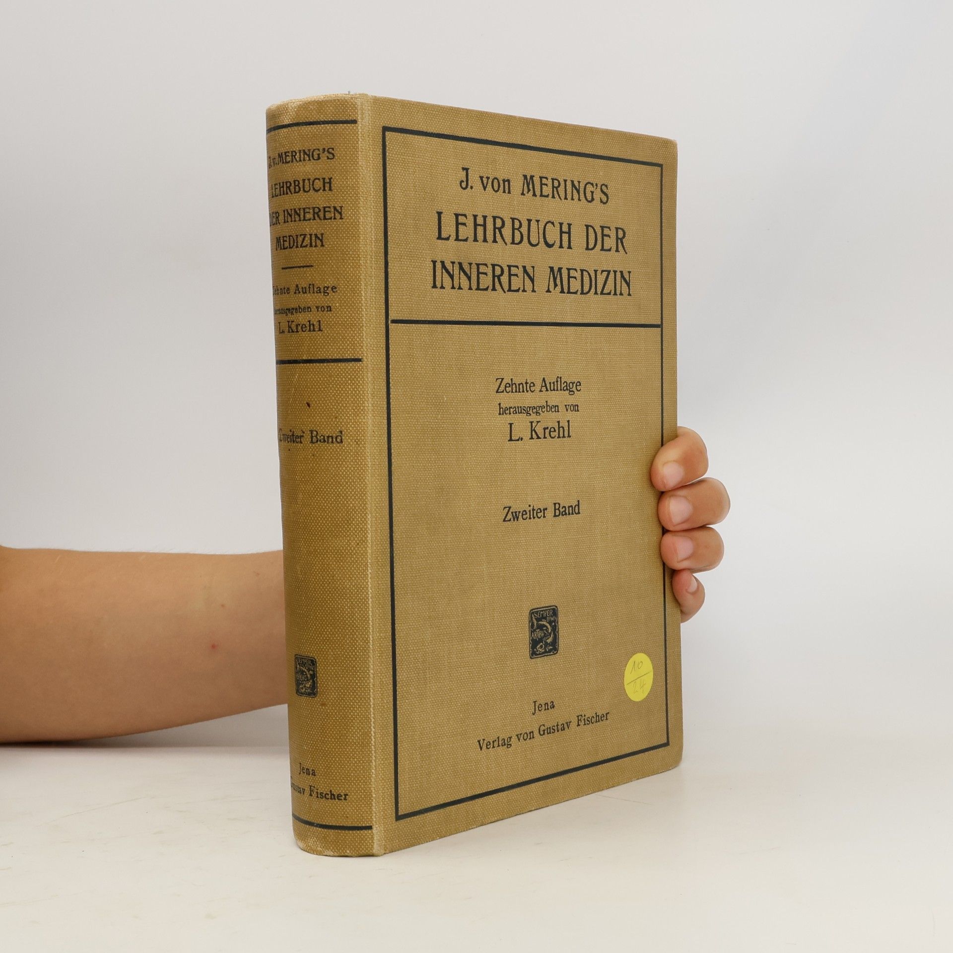 J. von Mering Lehrbuch der Inneren Medizin II.