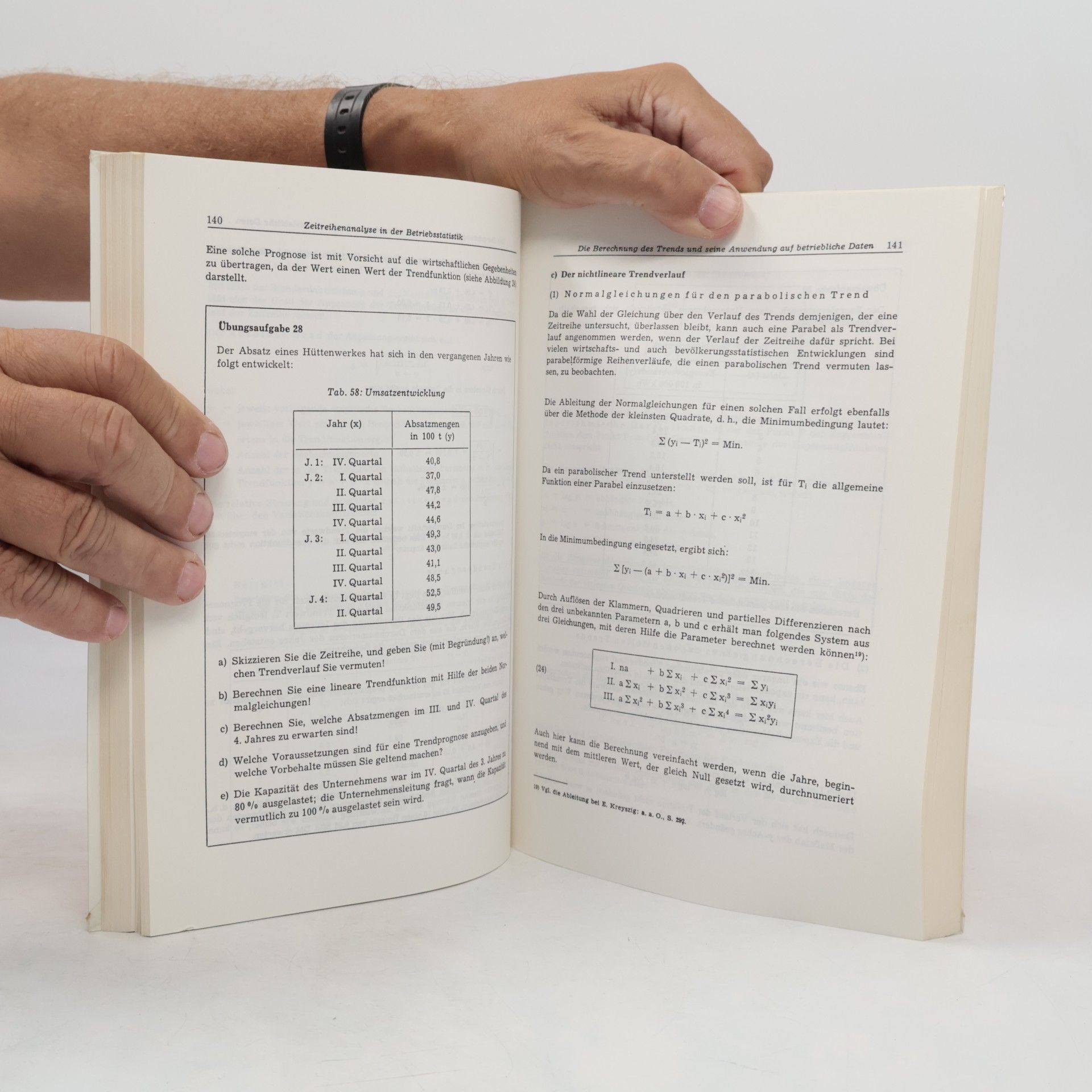 Kurt Scharnbacher Statistik im Betrieb