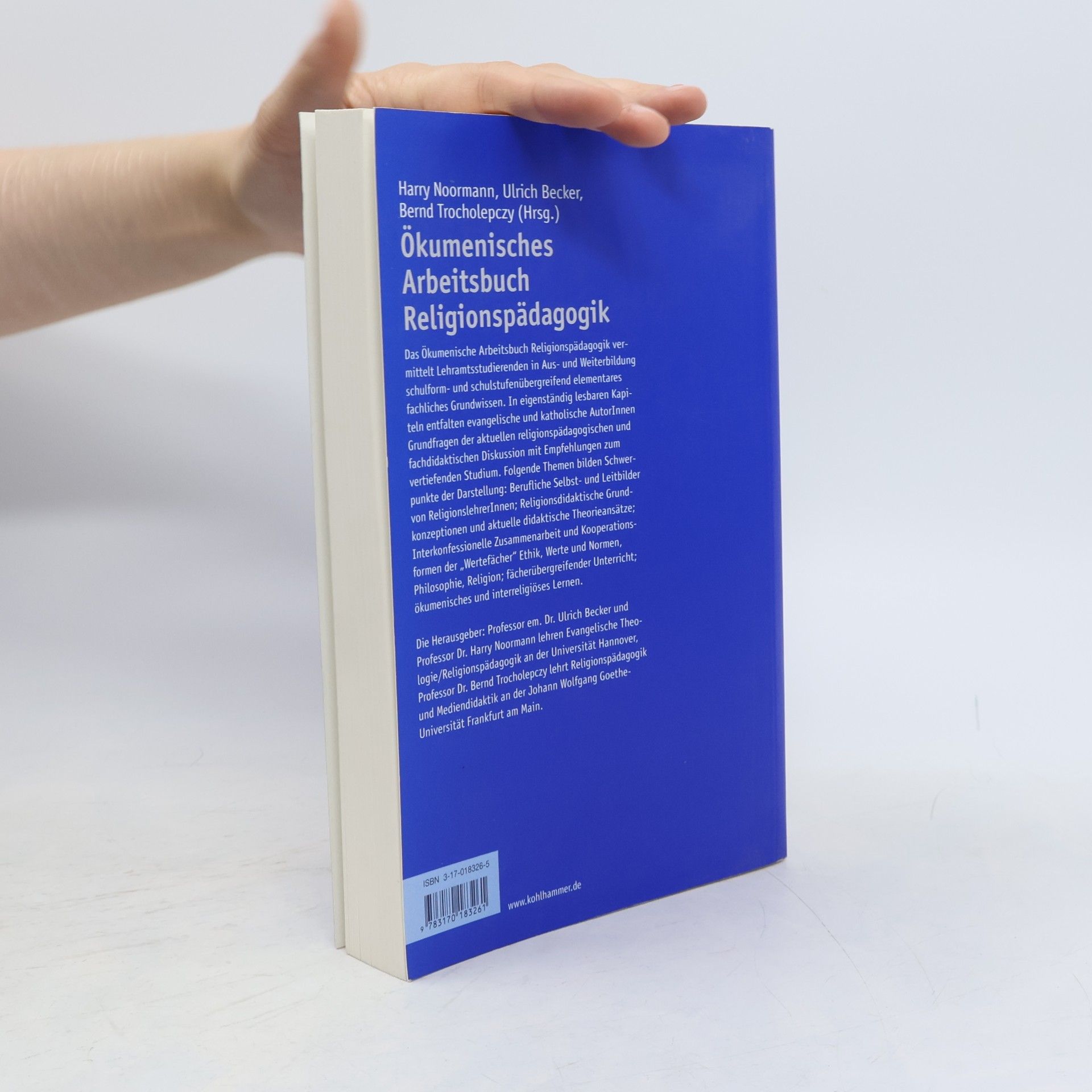 Harry Noormann Ökumenisches Arbeitsbuch Religionspädagogik