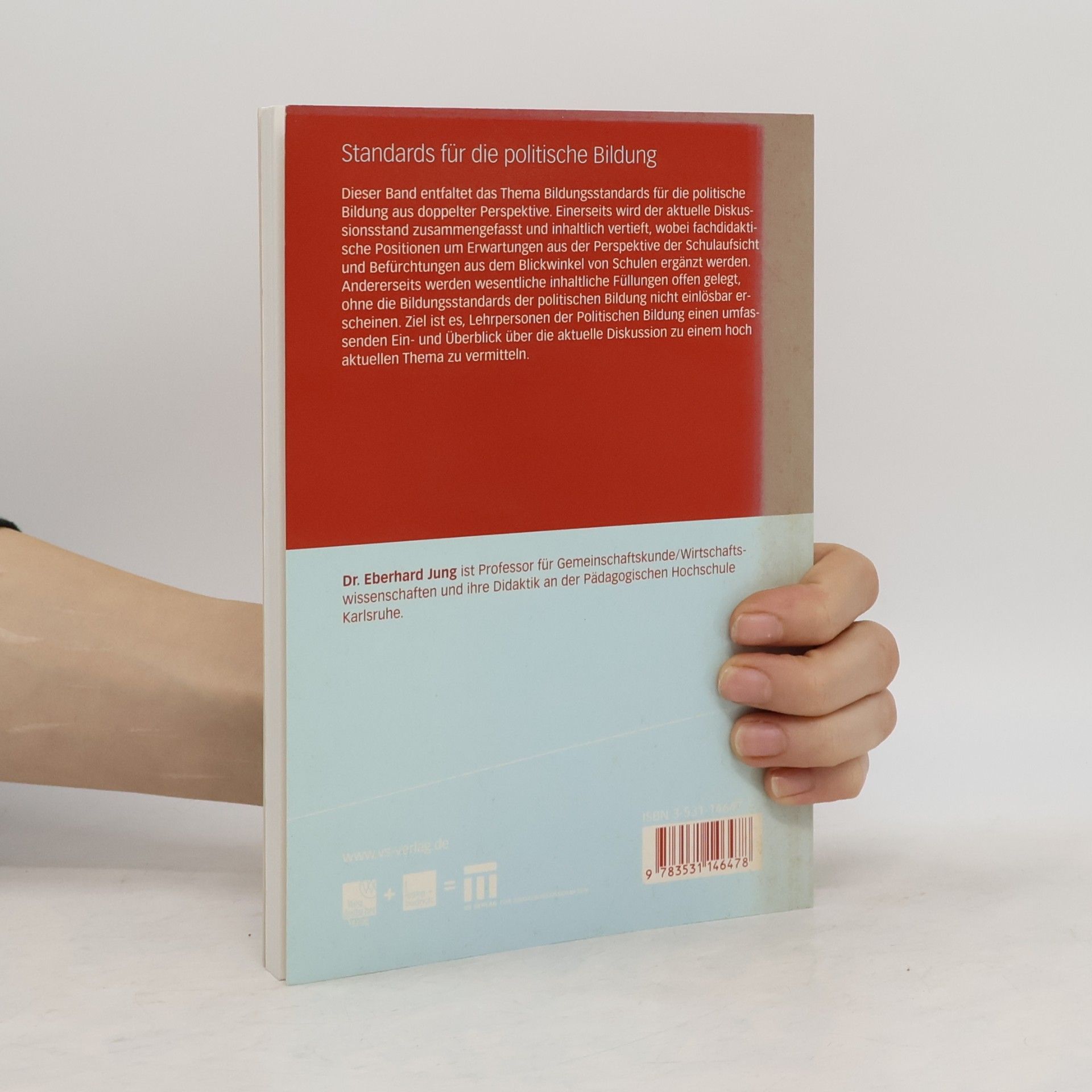 Eberhard Jung Standards für die politische Bildung