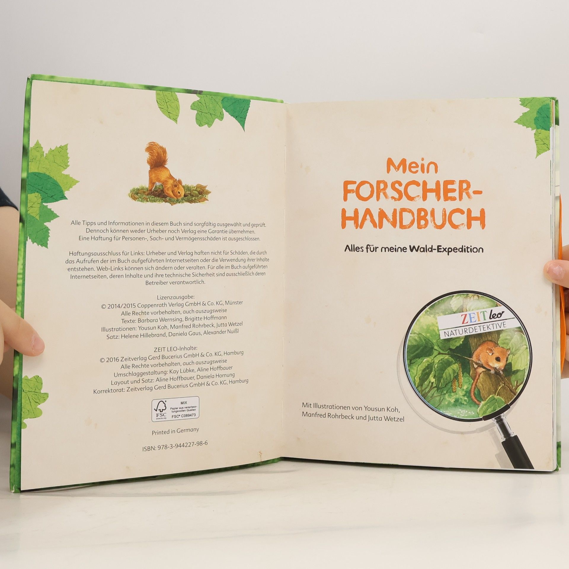 Barbara Wernsing Bottmeyer Mein Forscher-Handbuch