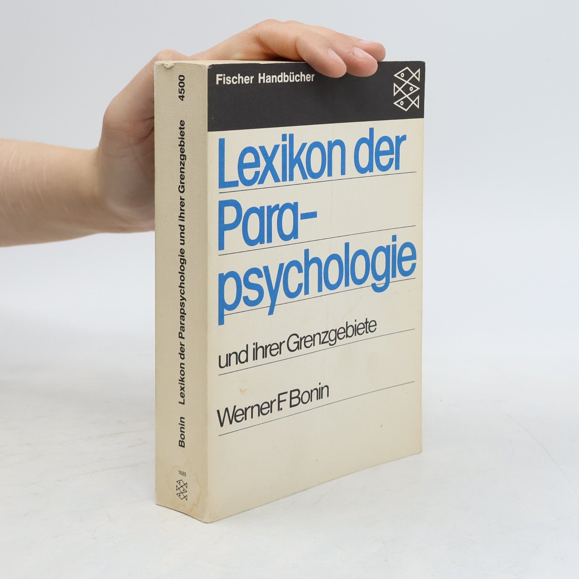 Werner F. Bonin Lexikon der Parapsychologie und ihrer Grenzgebiete