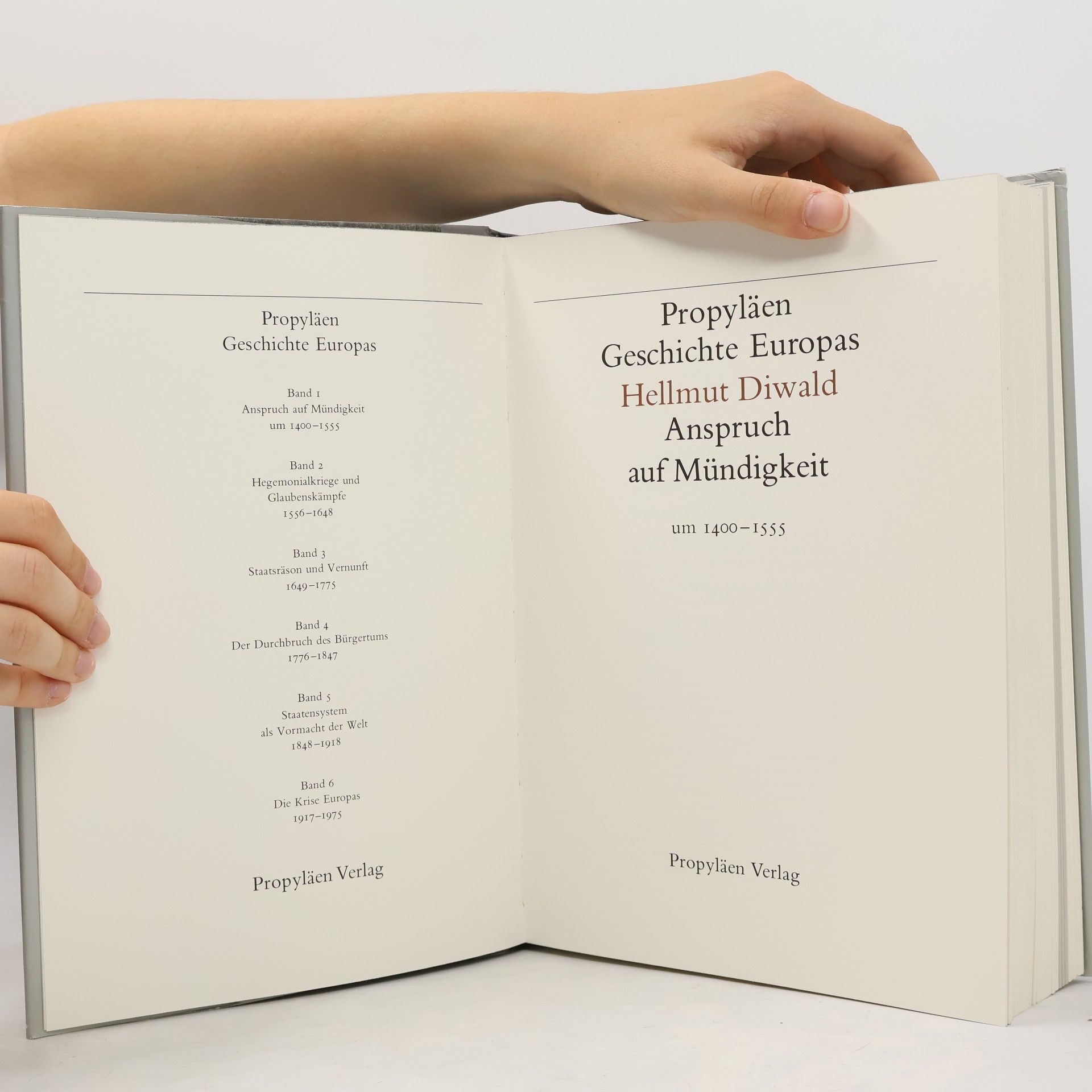 Autorenkollektiv Propyläen Geschichte Europas. Band 1