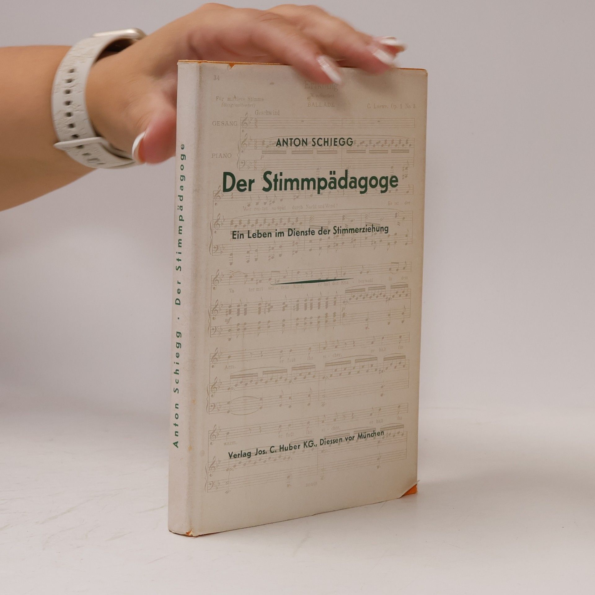 Anton Schiegg Der Stimmpädagoge