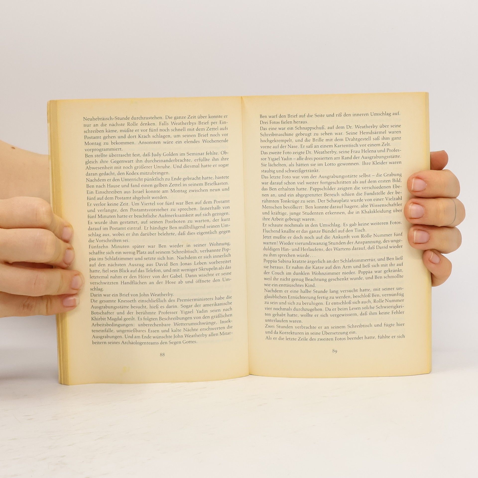 Barbara Wood Der Fluch der Schriftrollen