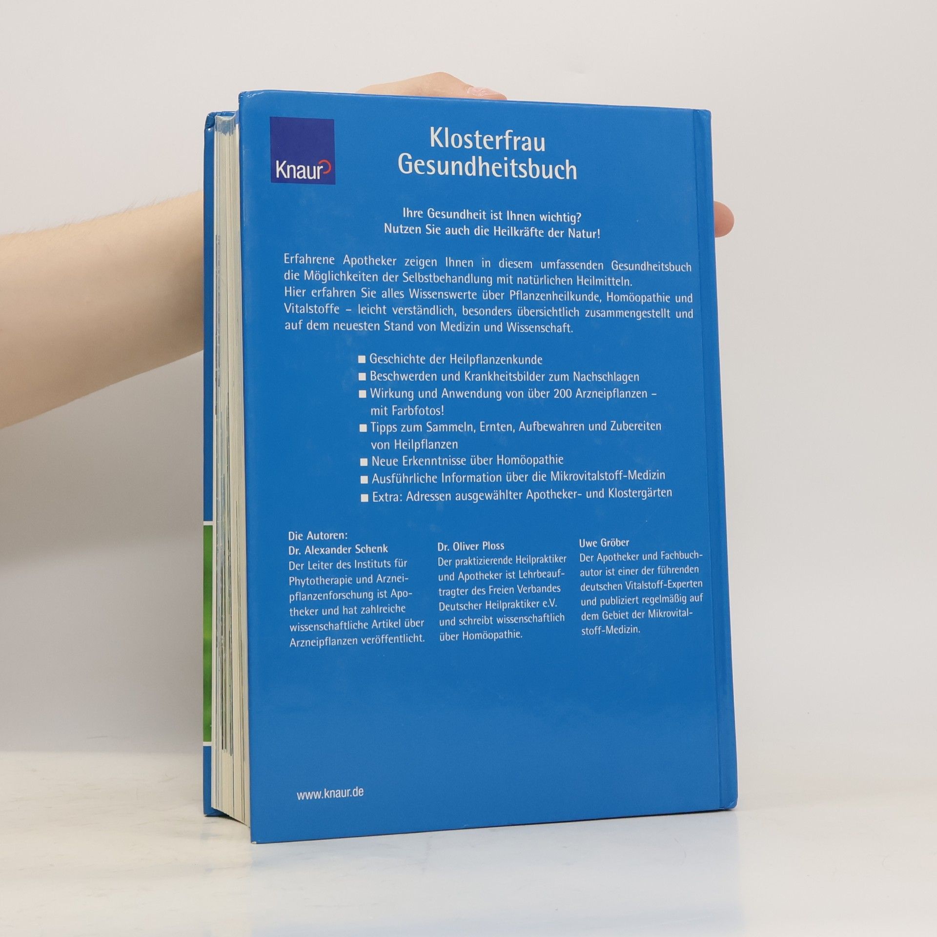 Alexander Schenk Graf von Stauffenberg Klosterfrau-Gesundheitsbuch