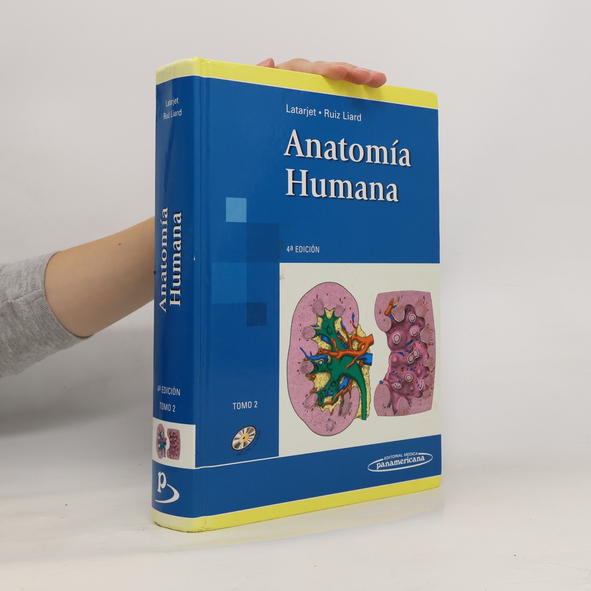 Michel Latarjet Anatomía humana - 4a edición - Incluye CD-ROM