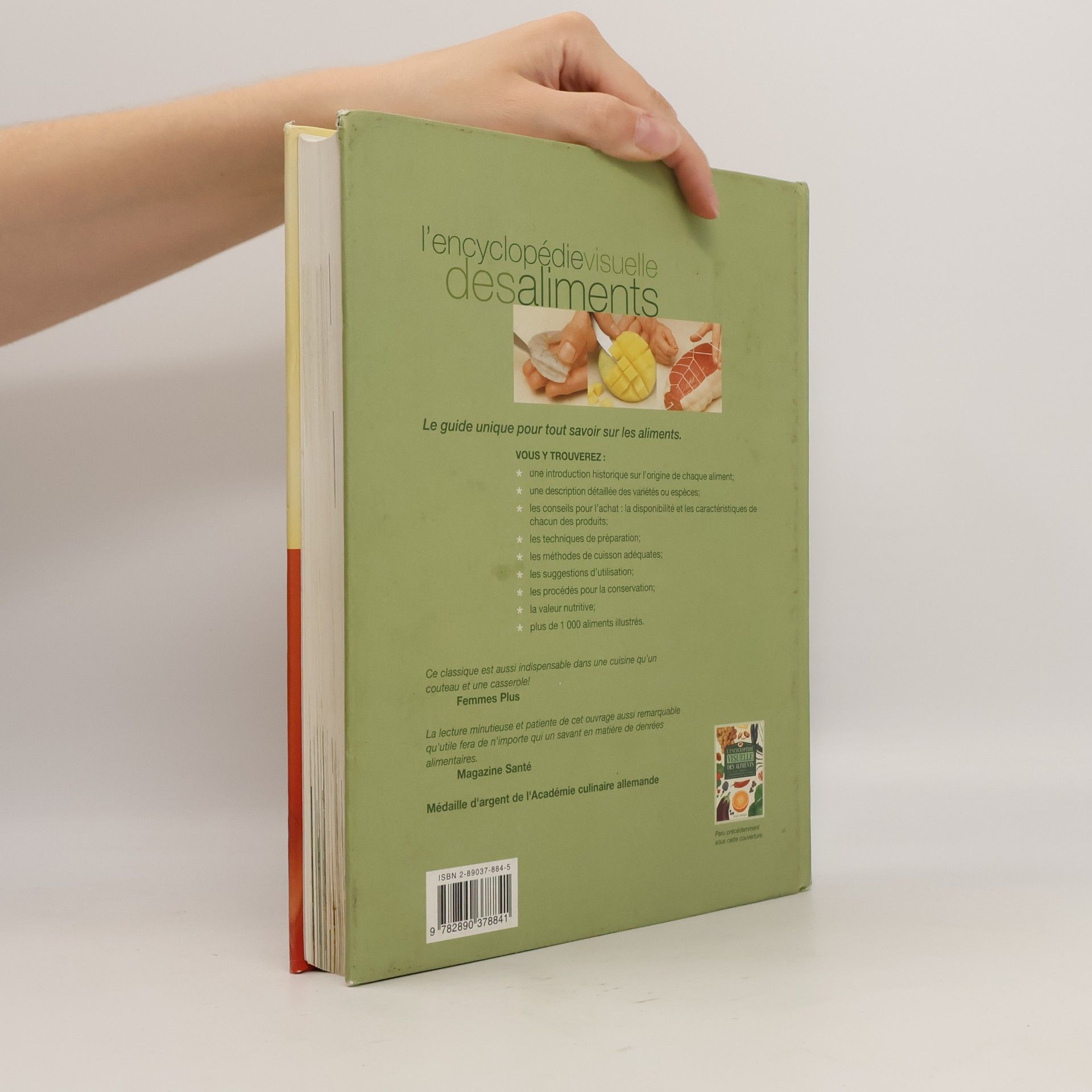 Jacques Fortin L'encyclopédie visuelle des aliments