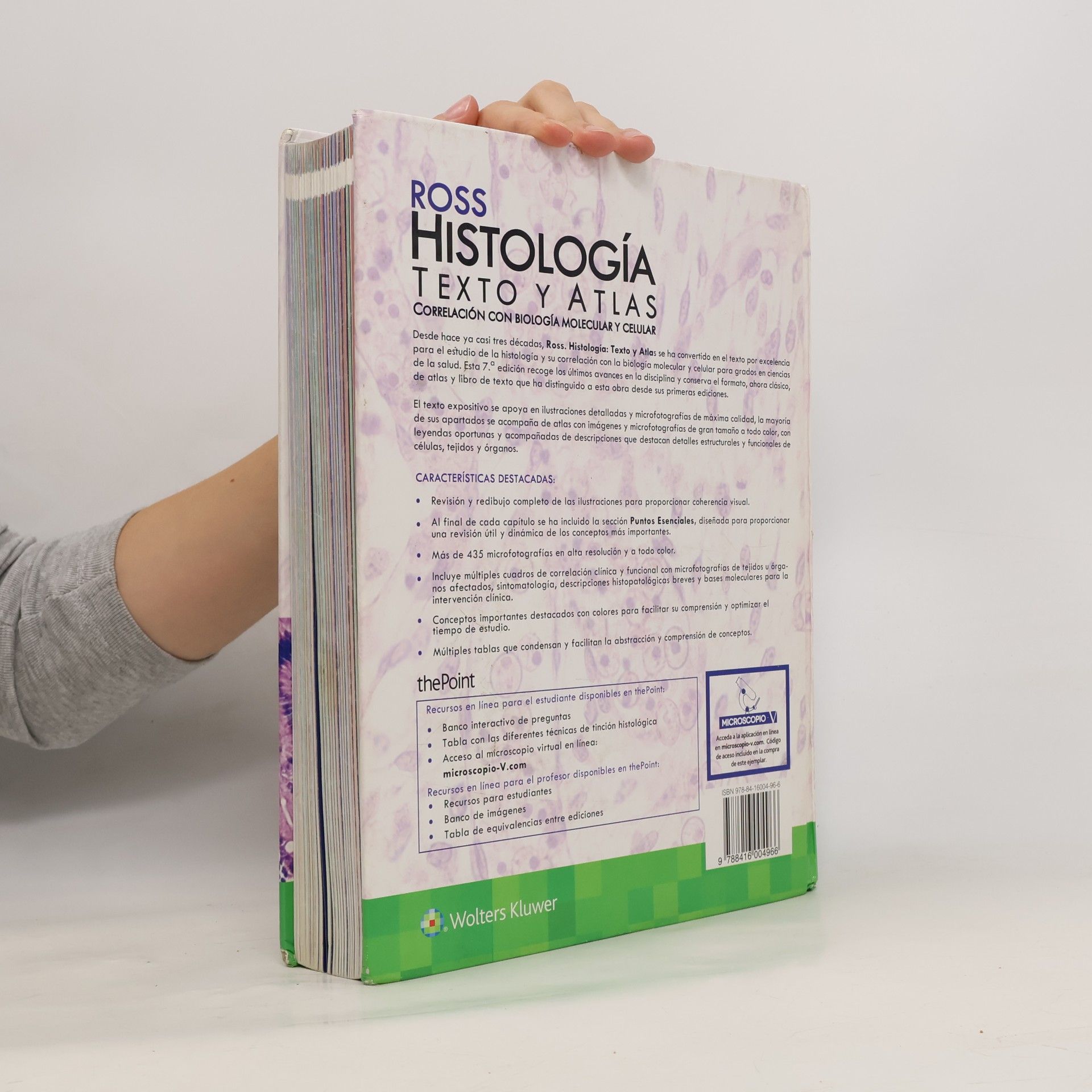 Wojciech Pawlina Ross. Histología.