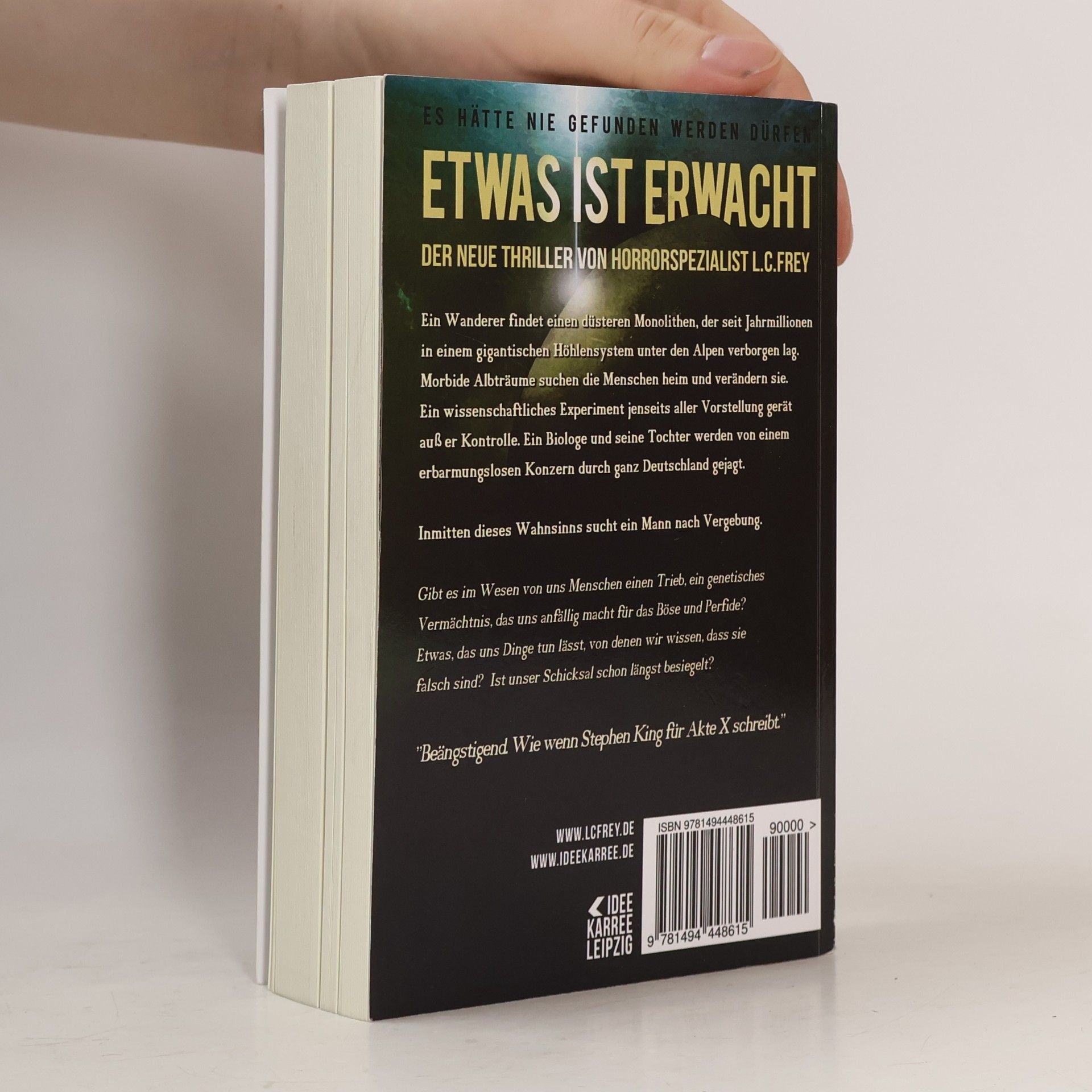Lutz C. Frey Draakk - Etwas ist erwacht. Horrorthriller