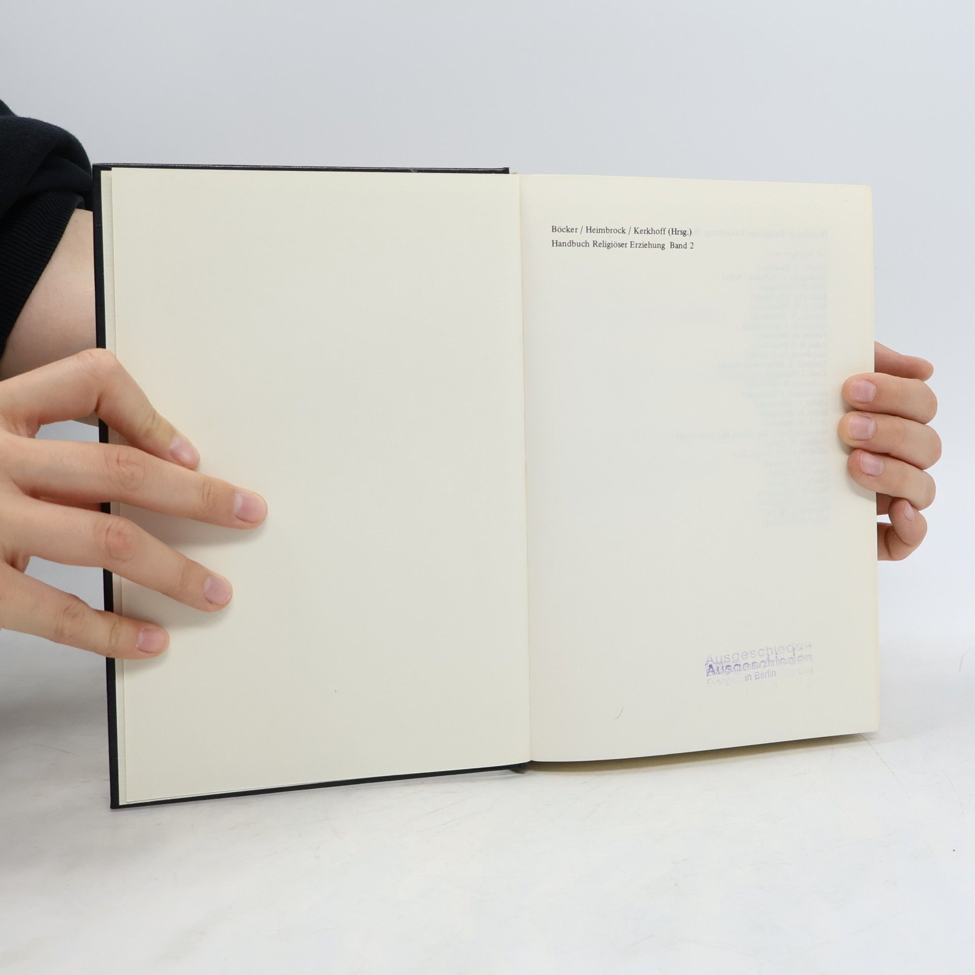 Georg Baudler Handbuch religiöser Erziehung I, II