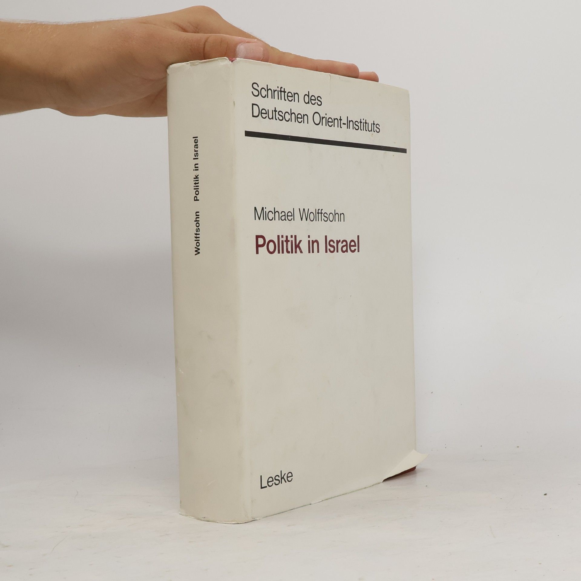 Michael Wolffsohn Politik in Israel