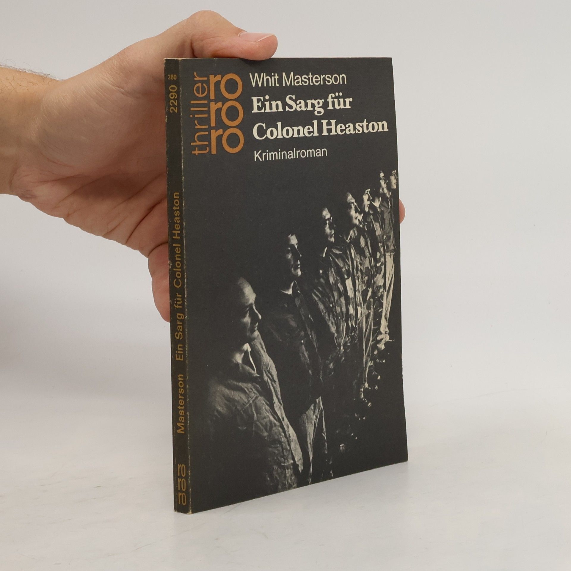 Whit Masterson rororo Thriller - 2290: Ein Sarg für Colonel Heaston