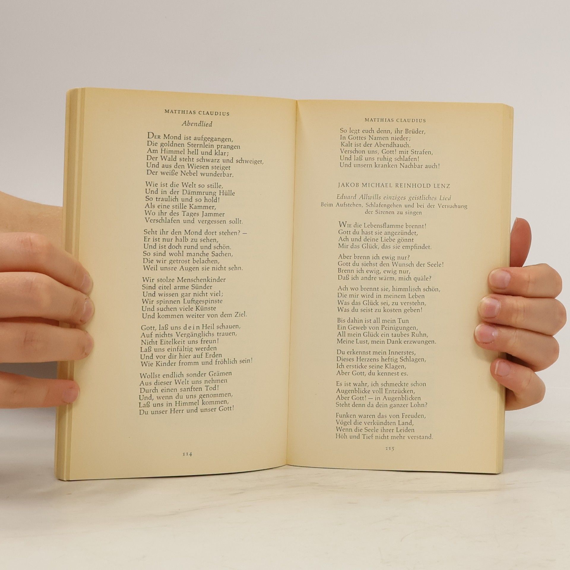 Edgar Hederer Das deutsche Gedicht
