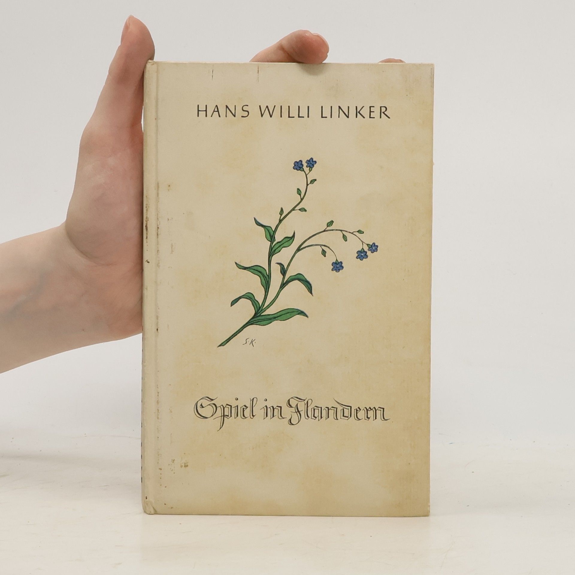 Hans Willi Linker Spiel in Flandern
