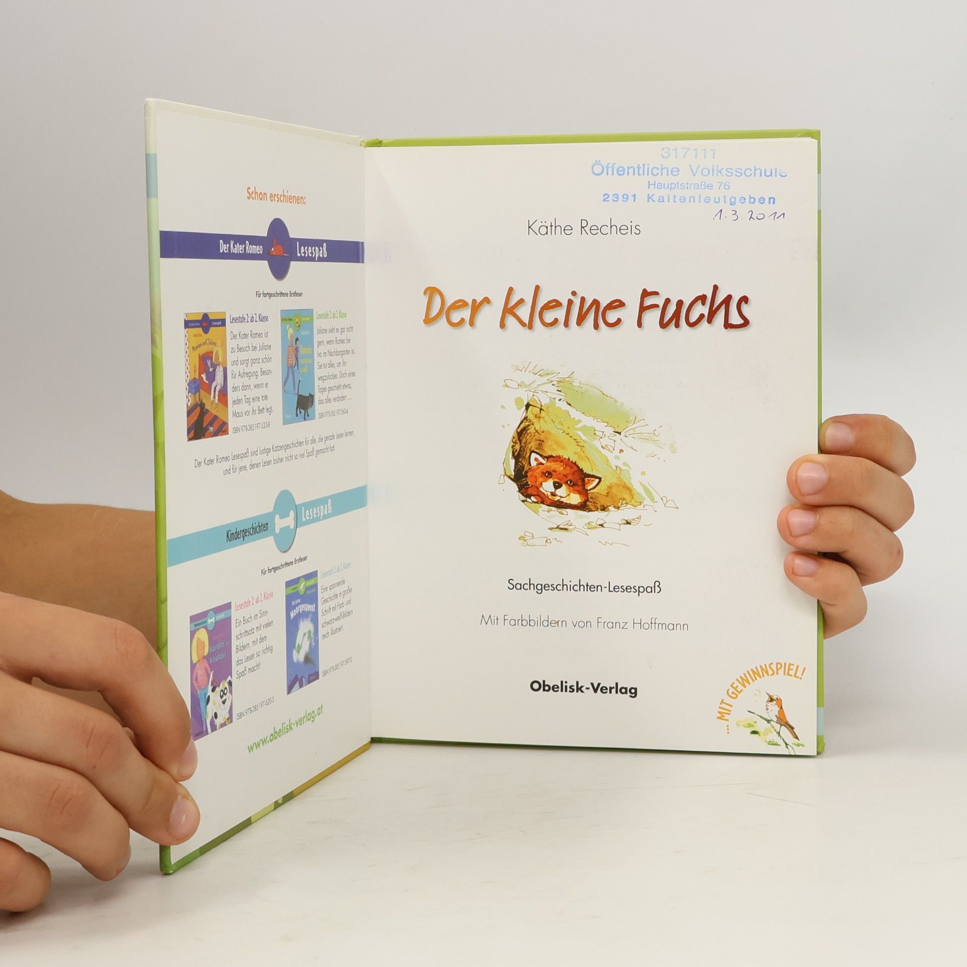 Käte Recheis Der kleine Fuchs