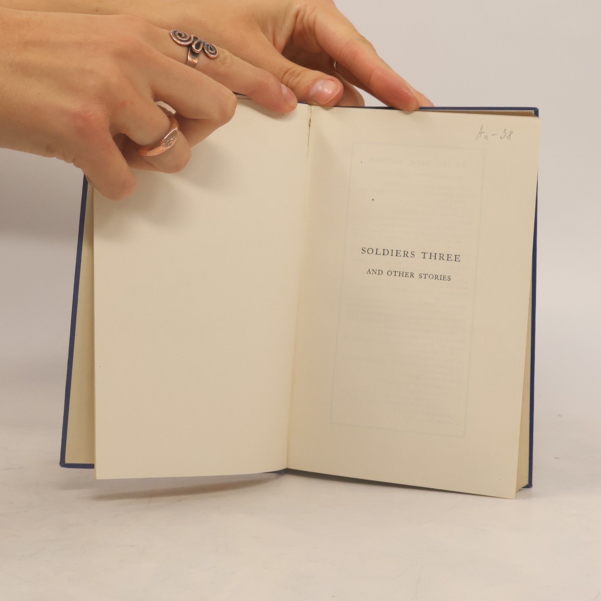 Rudyard Kipling Soldiers Three and Other Stories
