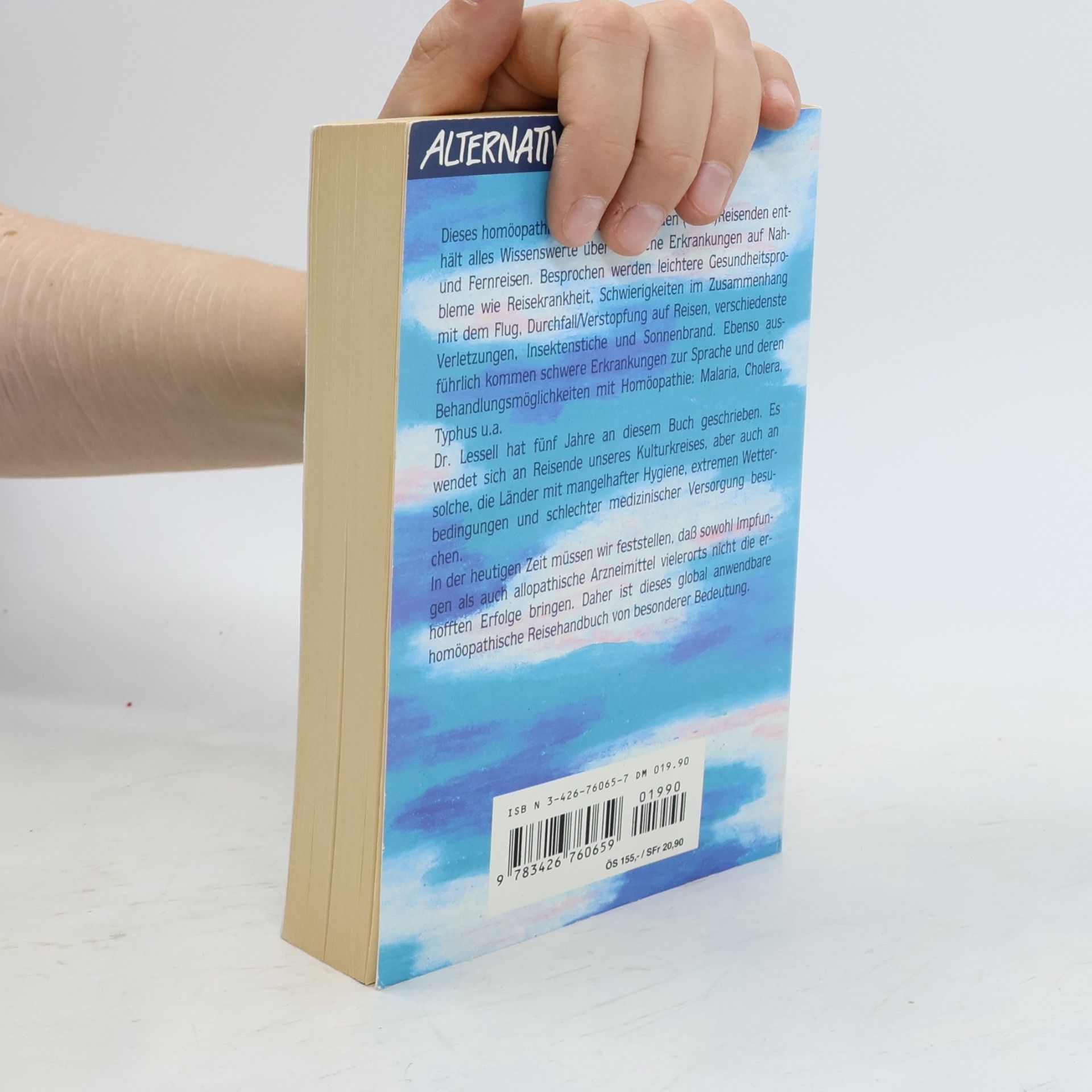 Colin B. Lessell Homöopathisches Reisehandbuch