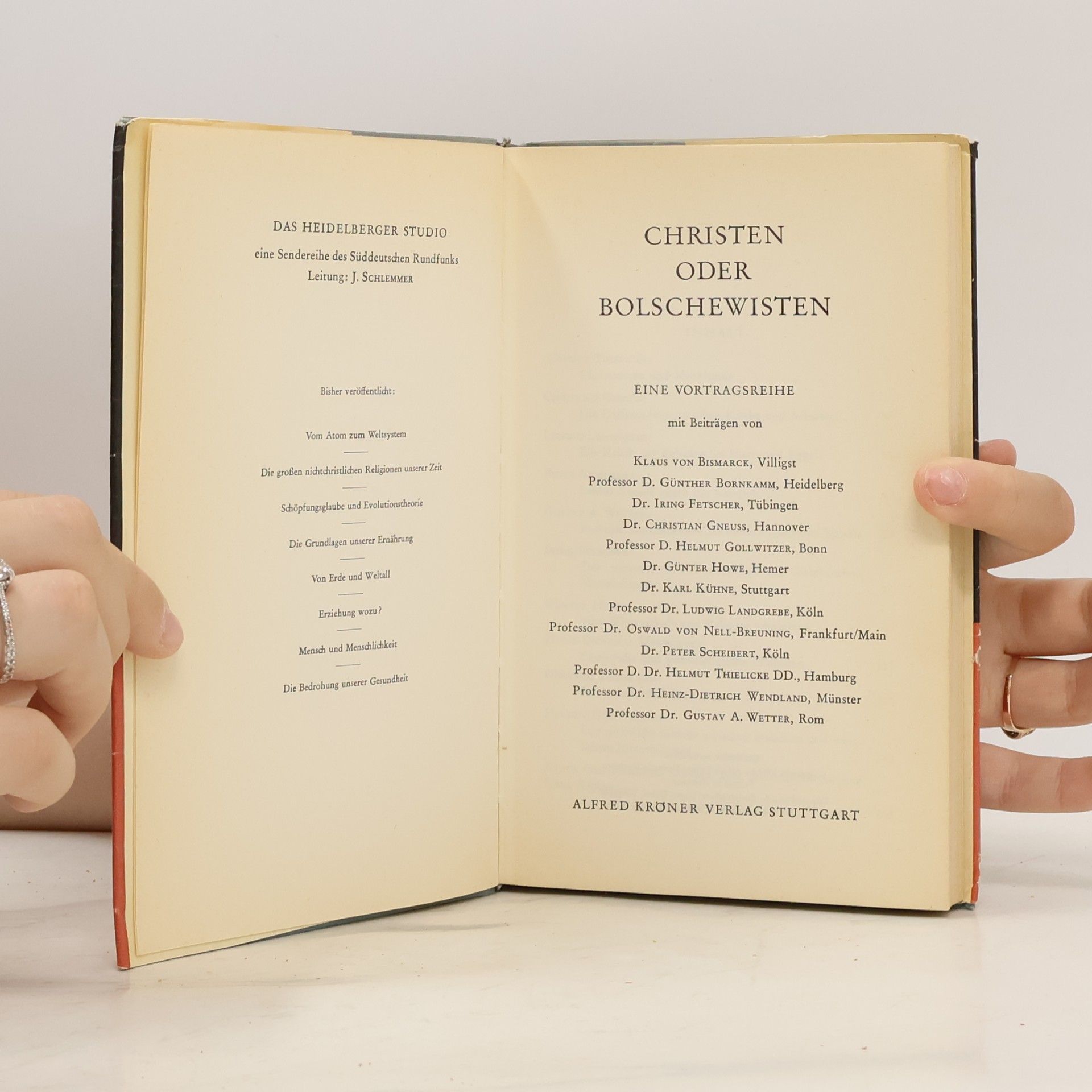 Autorenkollektiv Christen oder Bolschewisten