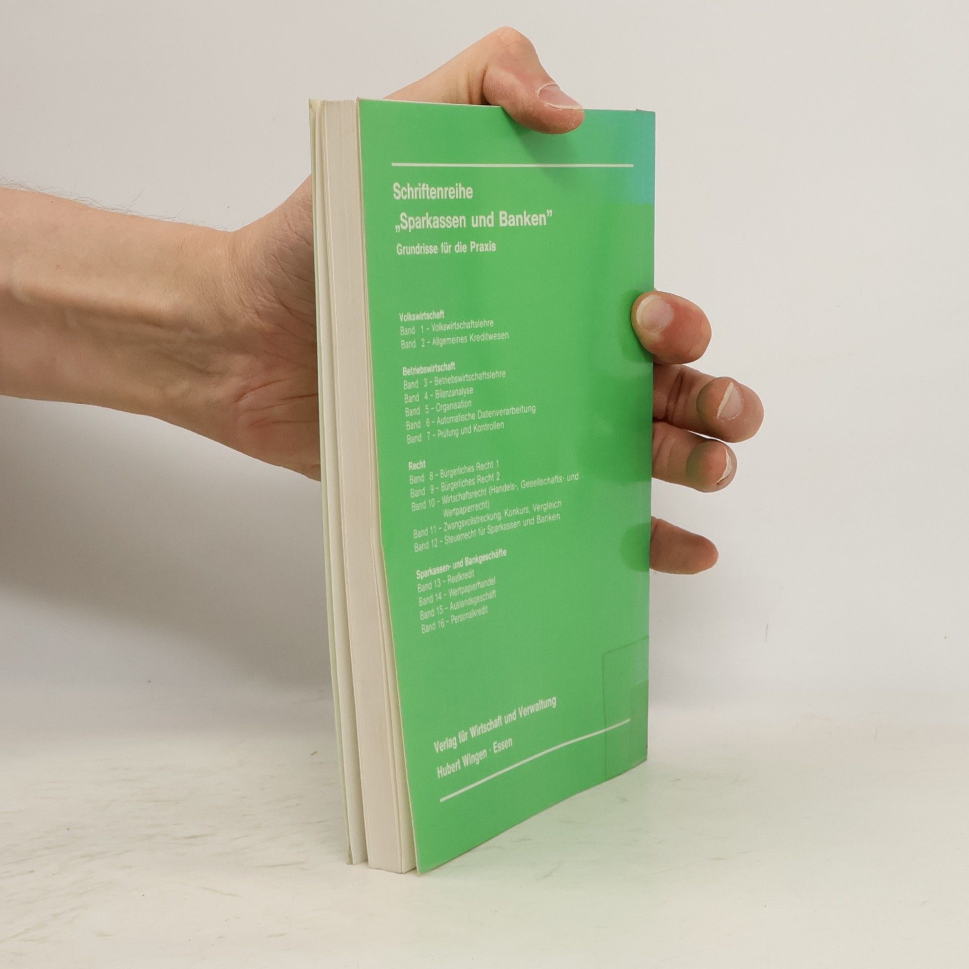 Dirk Schwarze Schriftenreihe Sparkassen und Banken - 16: Personal- und Körperschaftskredit