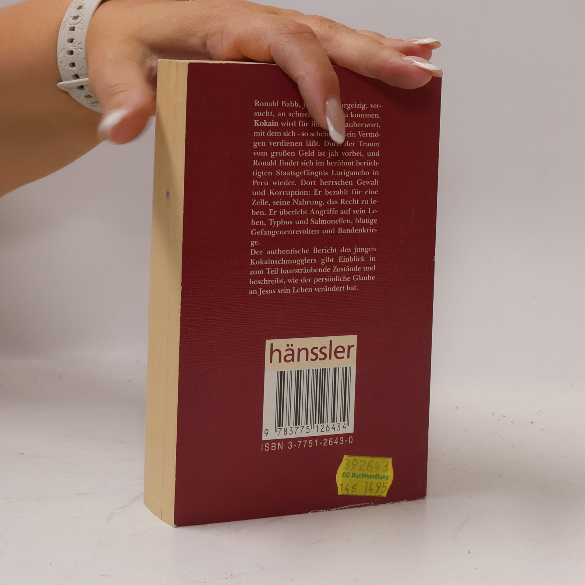Ronald L. Babb Hänssler-Taschenbücher: Kokain